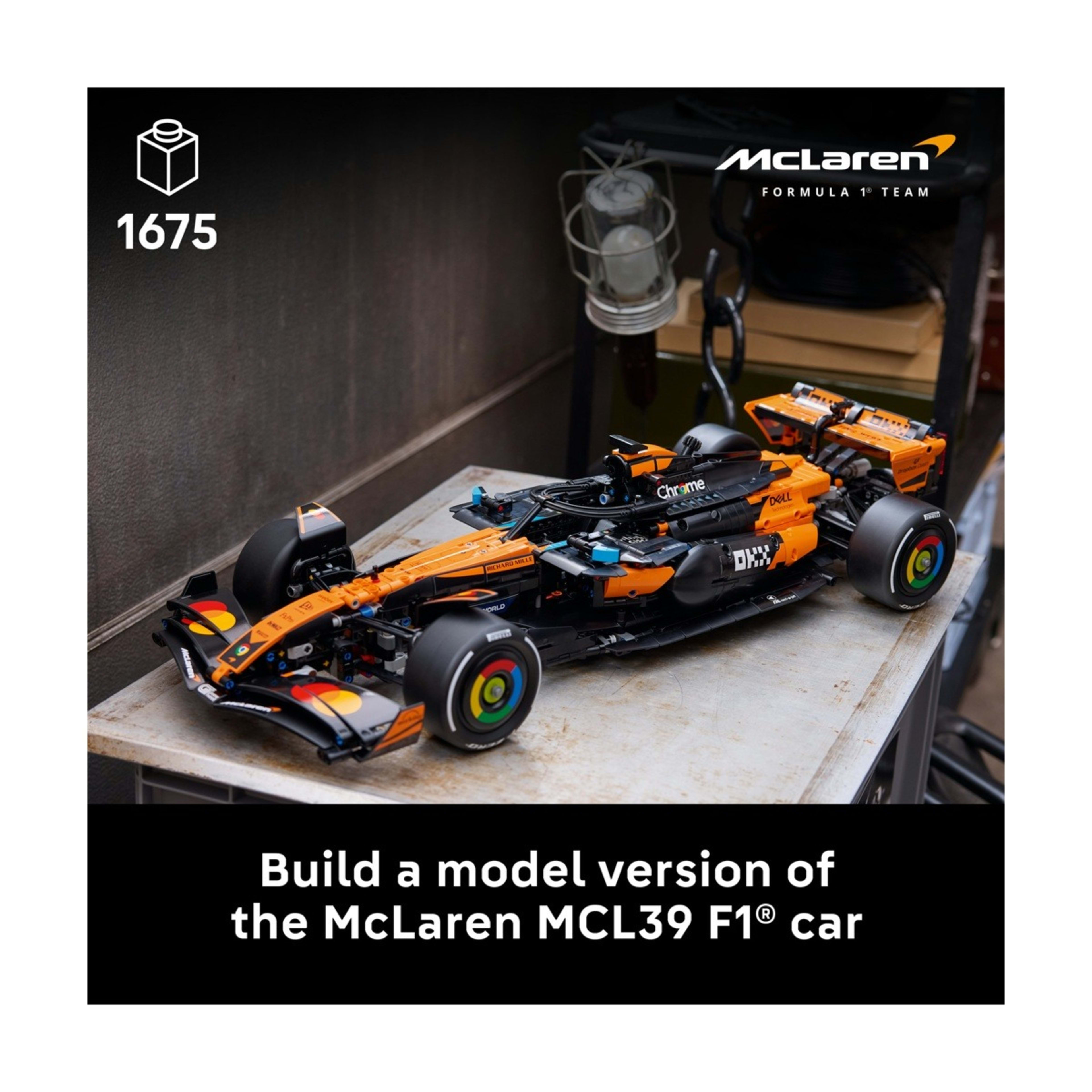 3 LEGO Technic McLaren MCL39 F1 Car 42228, 3 of 10