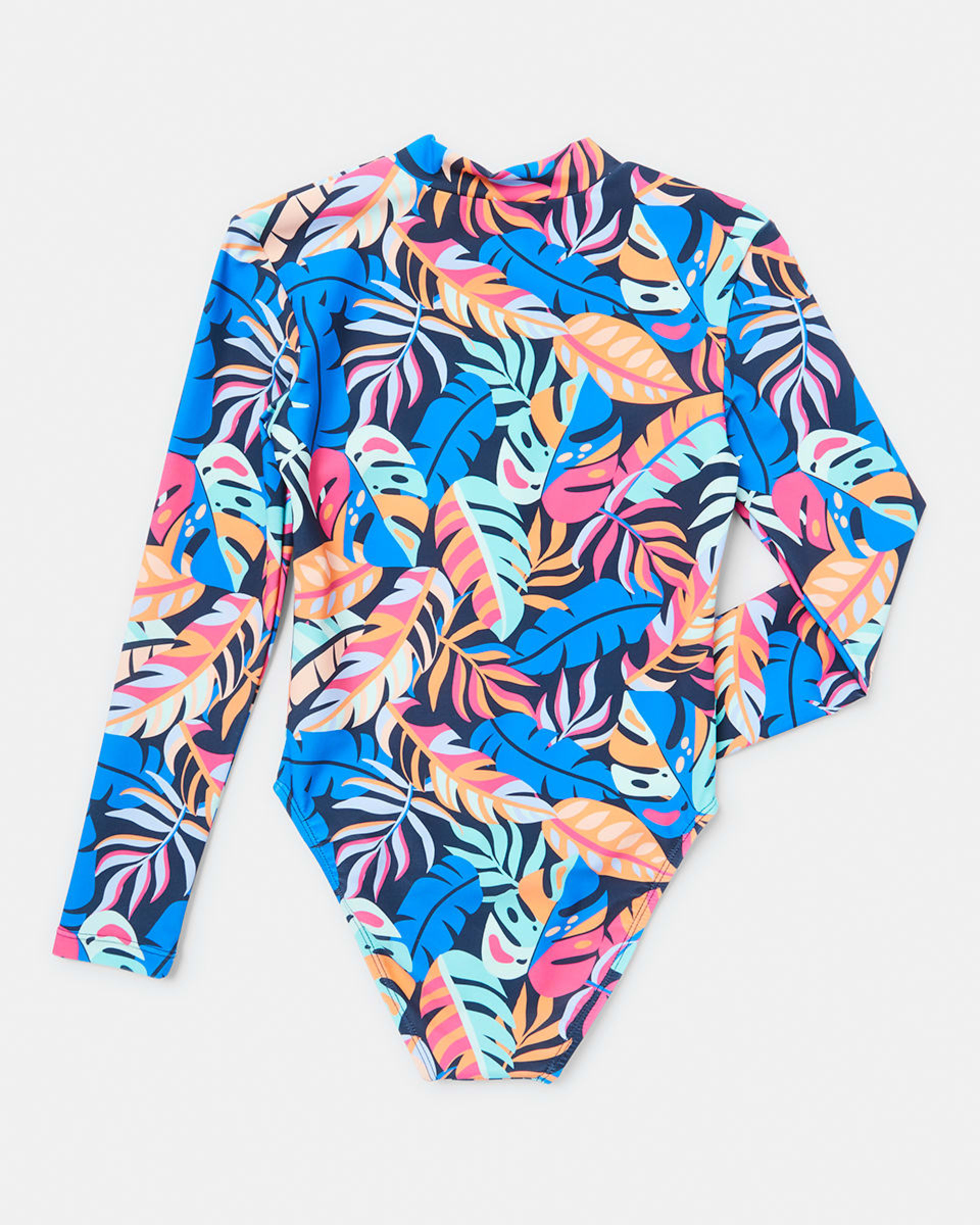 Long Sleeve Print Swimsuit Kmart