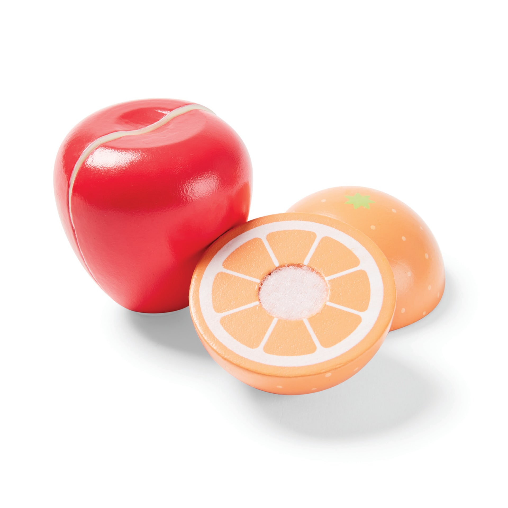 8 Piece Wooden Fruit Cutting Set Kmart