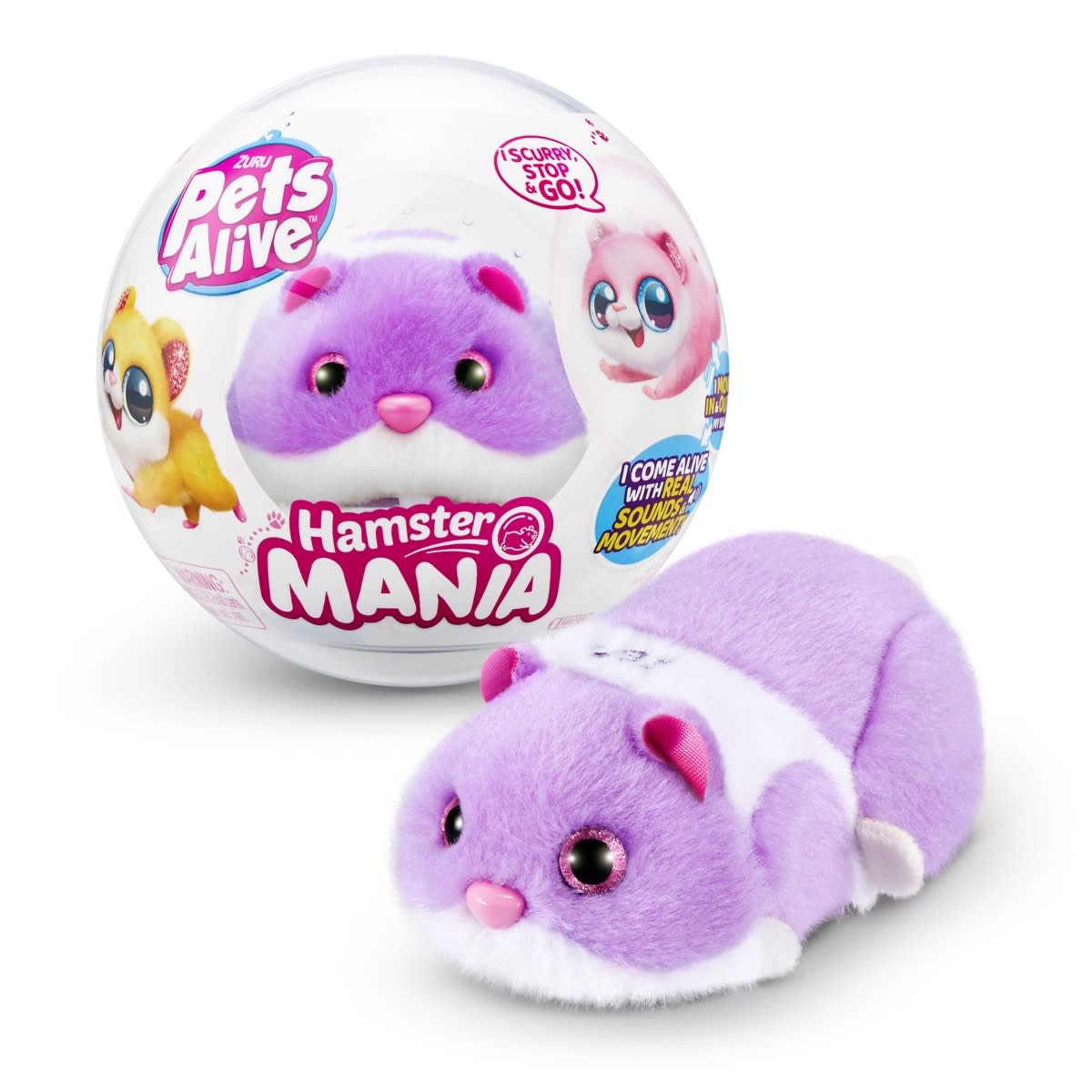 Zuru Pets Alive Hamster Mania - Assorted - Kmart