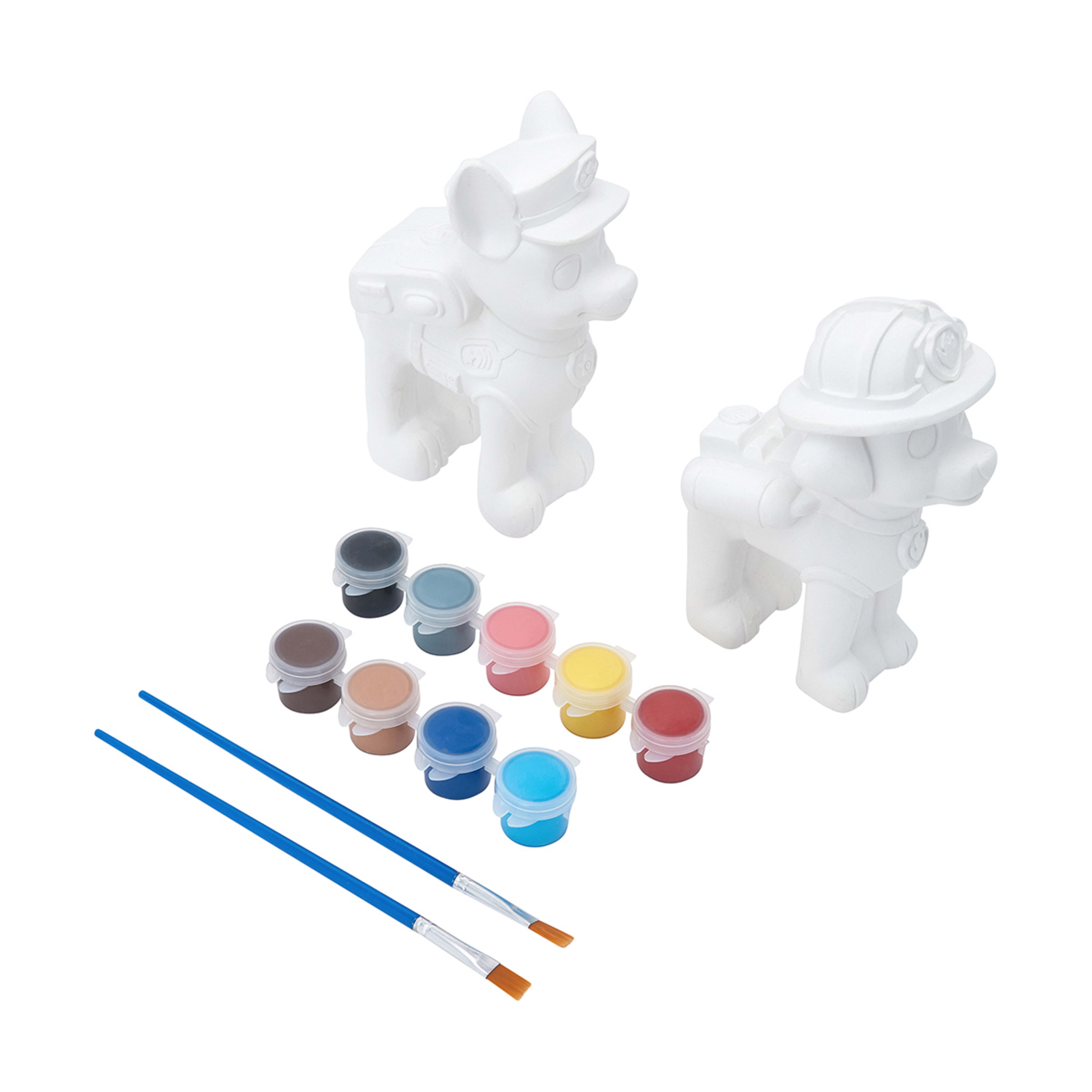 Nickelodeon PAW Patrol Paint Your Own Chase and Marshall Set Kmart