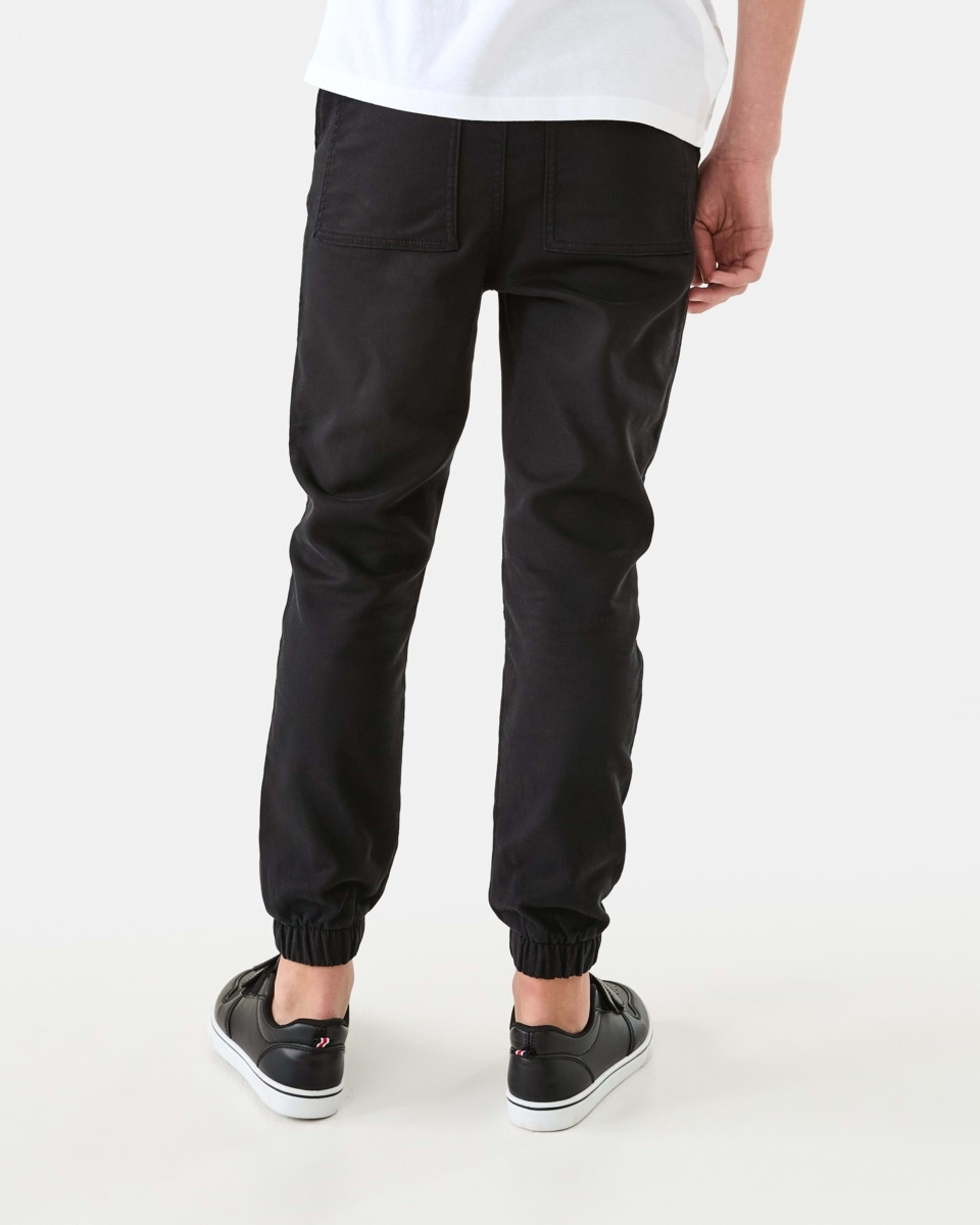 2 Bow Leg Joggers Black, 2 of 8