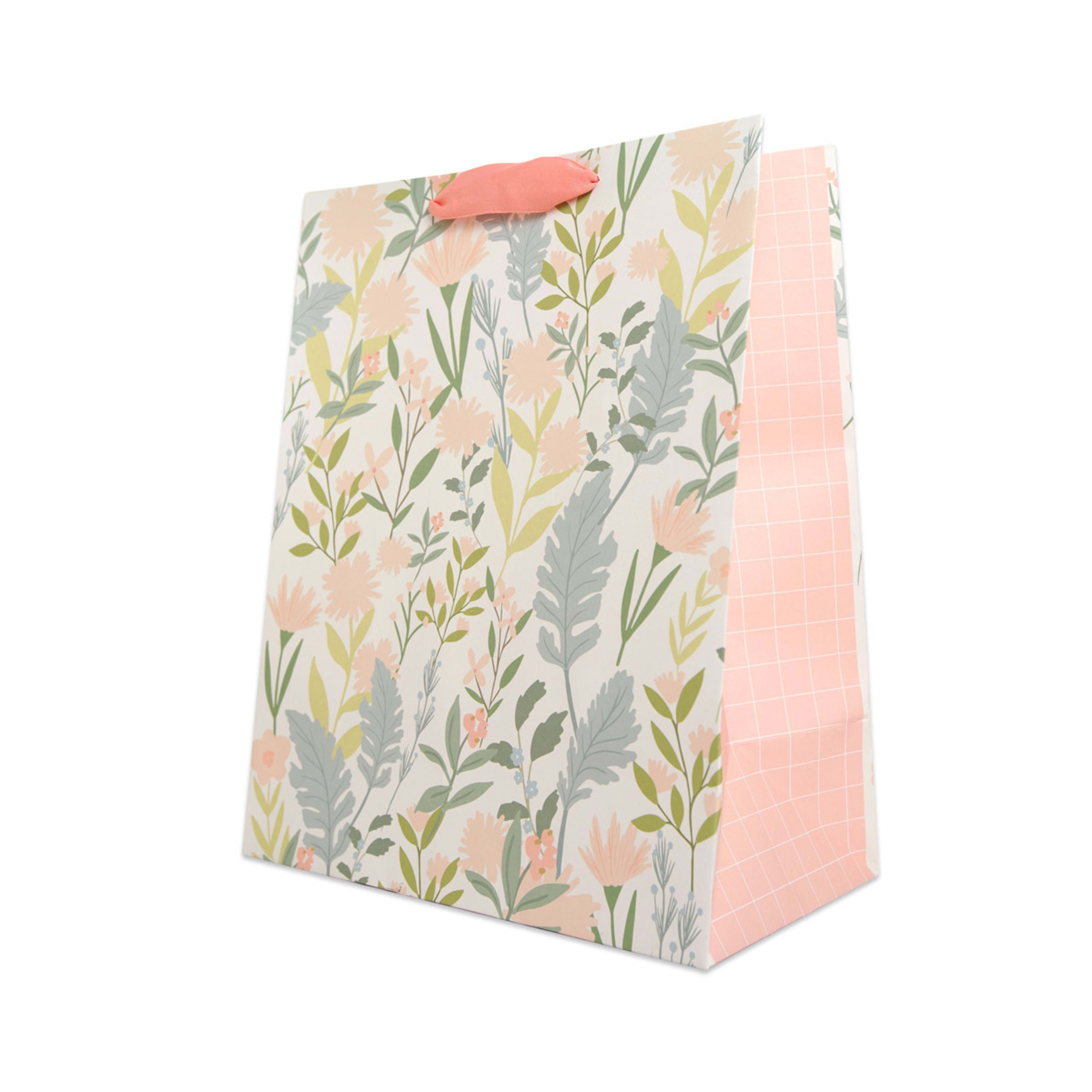 1 Hallmark Large Gift Bag - Pastel Floral