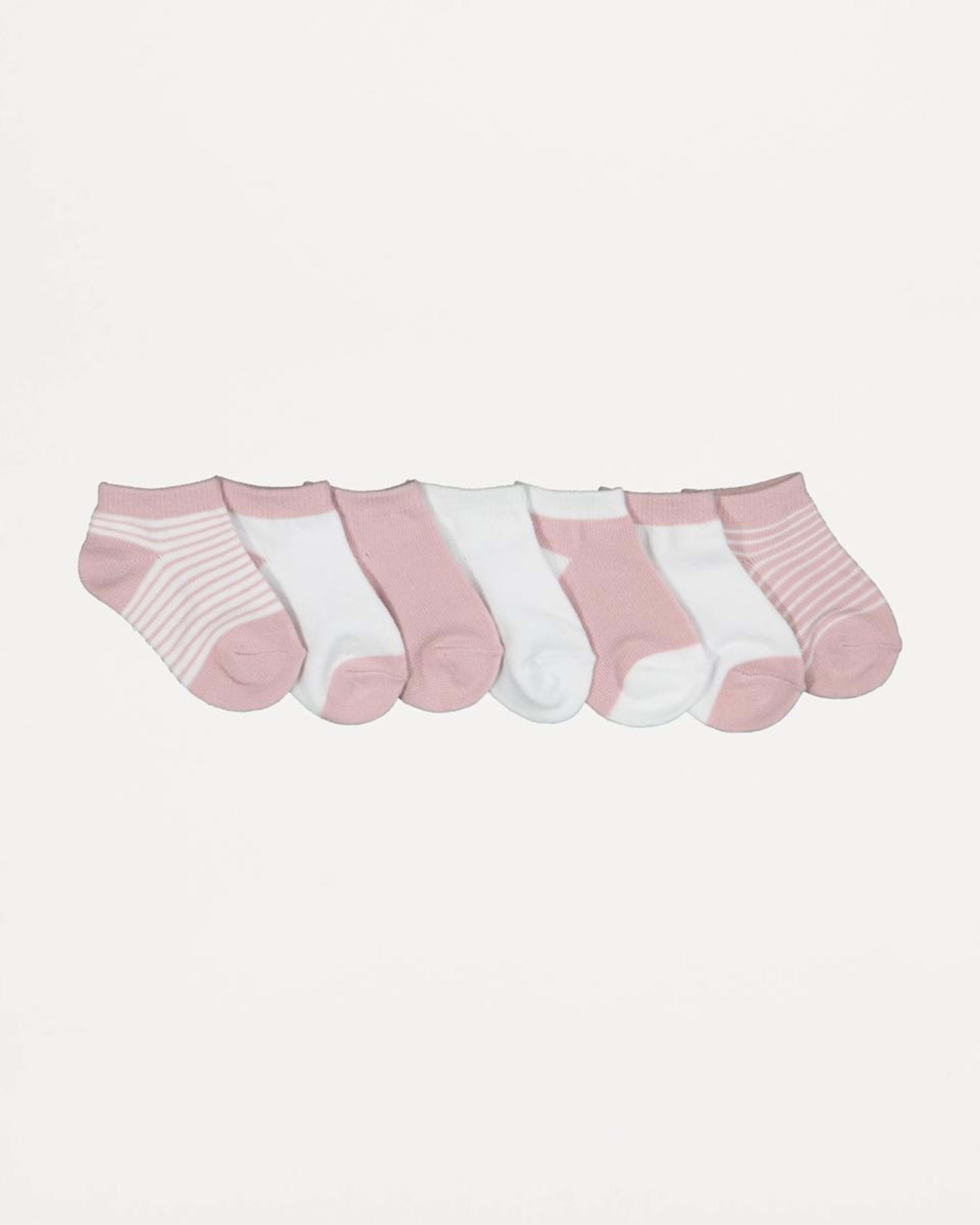 2 7 Pack Low Cut Socks Pnk Mix, 2 of 3