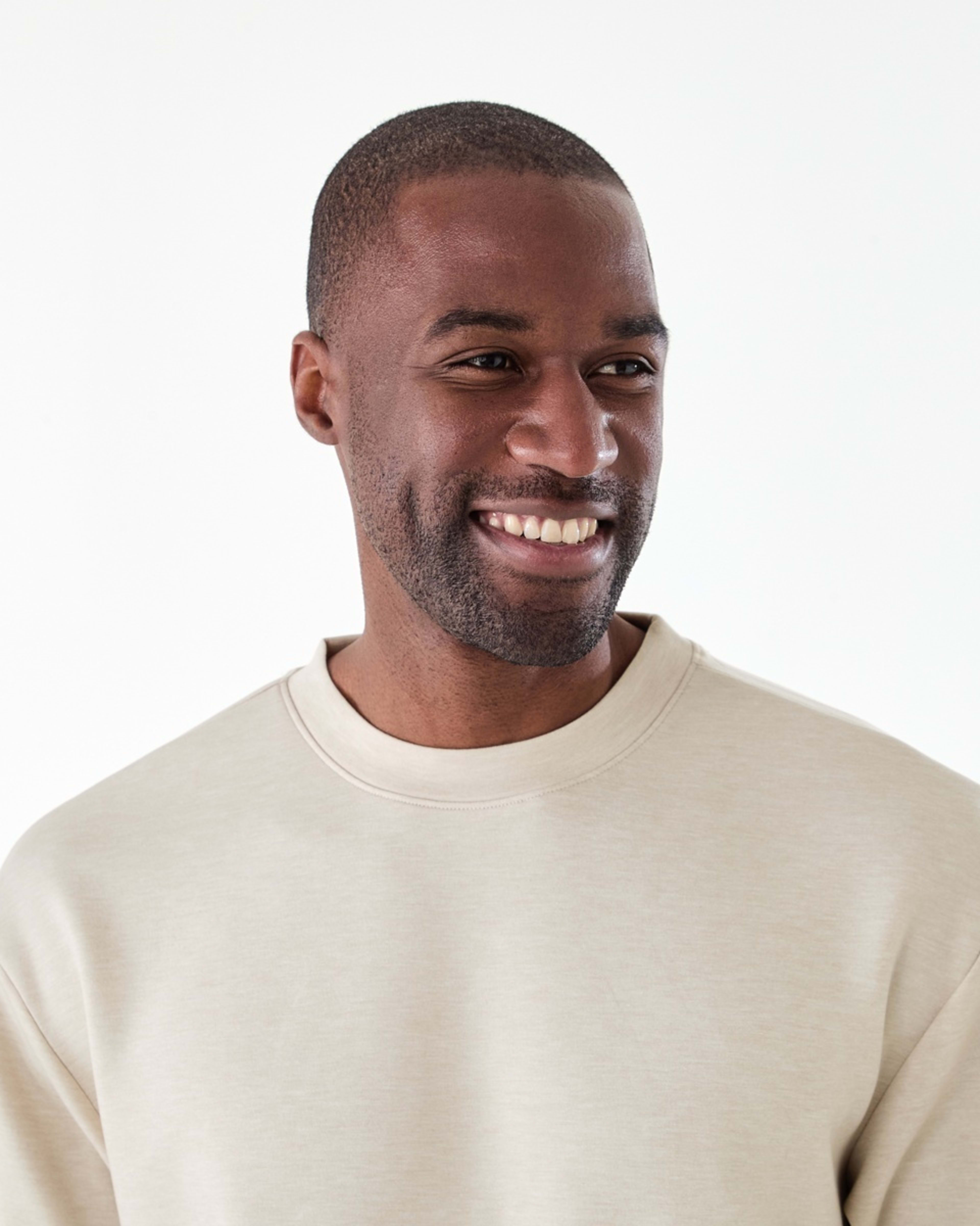 4 Active Mens Oversized Scuba T-shirt SILVER LINING, 4 of 6