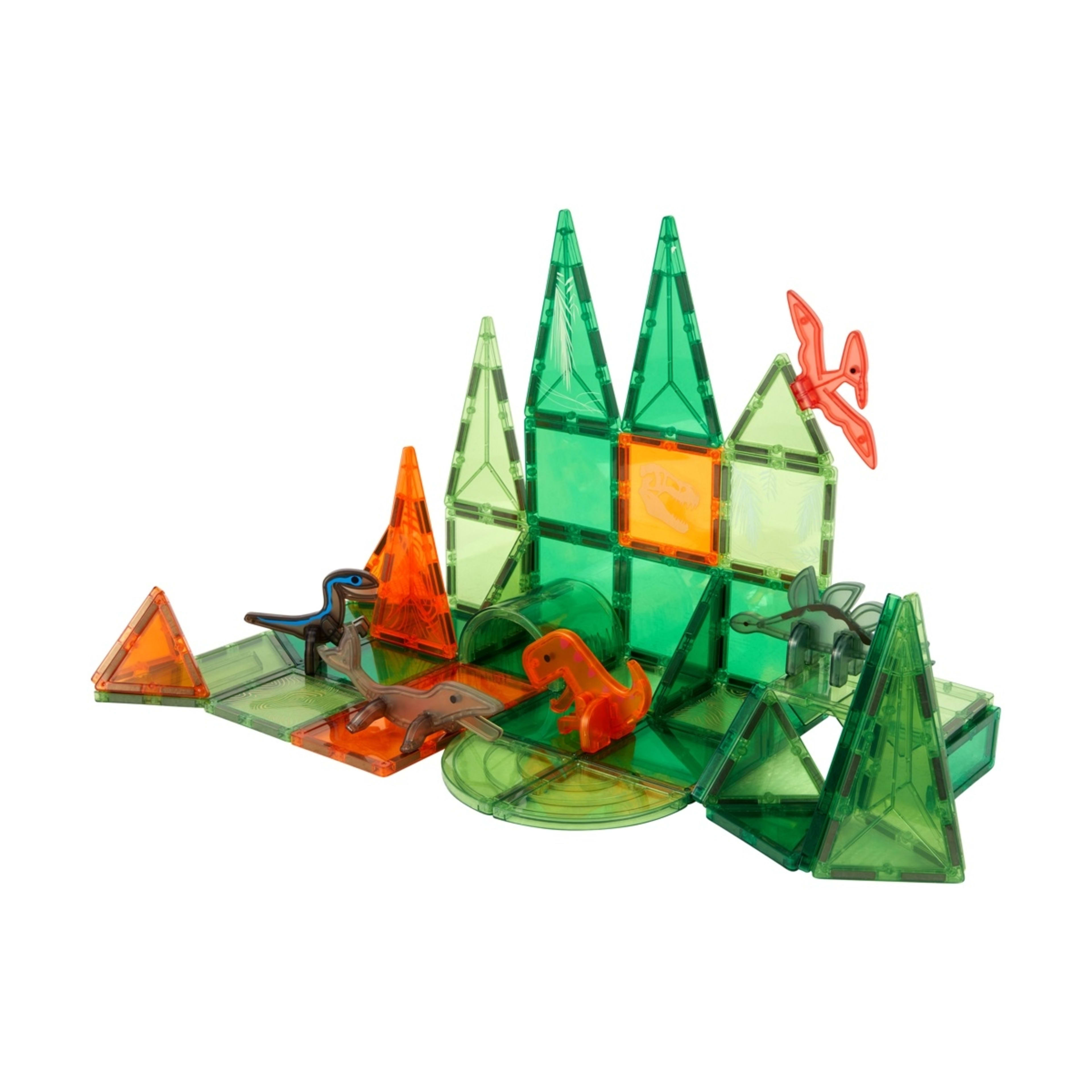 1 Magnetics: 48 Piece Magnetic Dinosaur Playset, 1 of 9