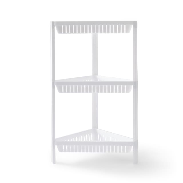 3 Tier Plastic Corner Shelf Kmart