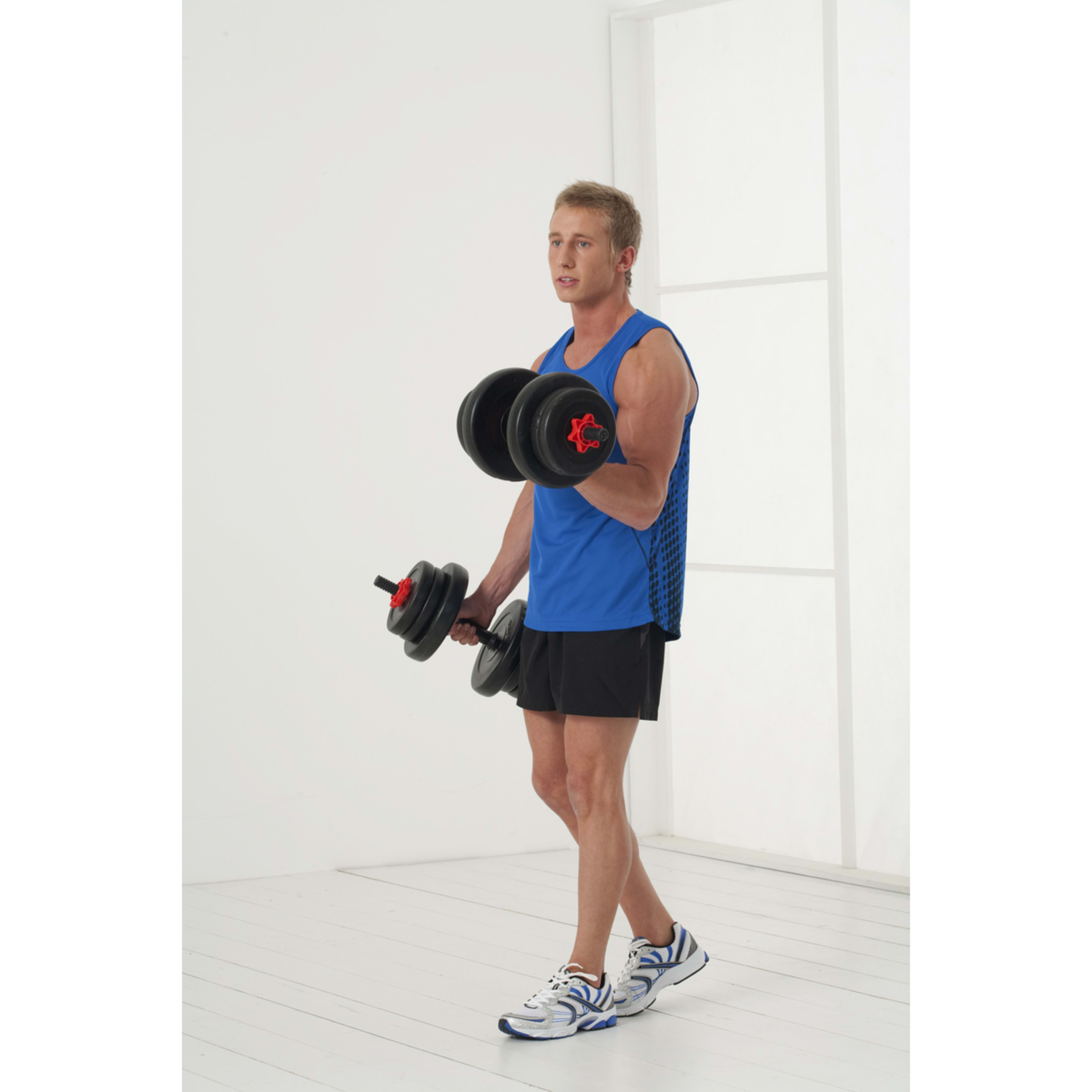 3 Plastic Weight Set - 20kg, 3 of 3