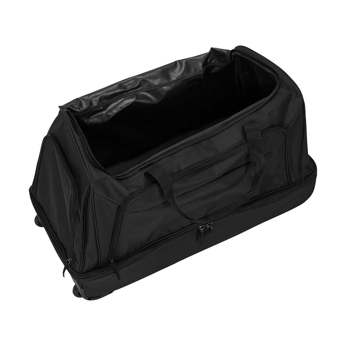 110L Alpine Split Duffle Bag Black Kmart