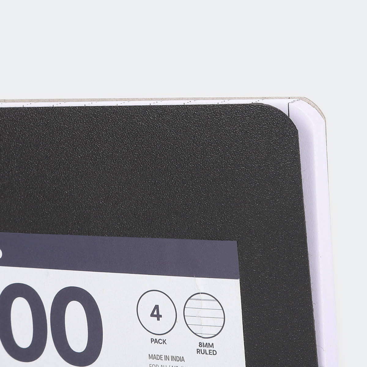 4 Pack A7 Notepad Black Kmart