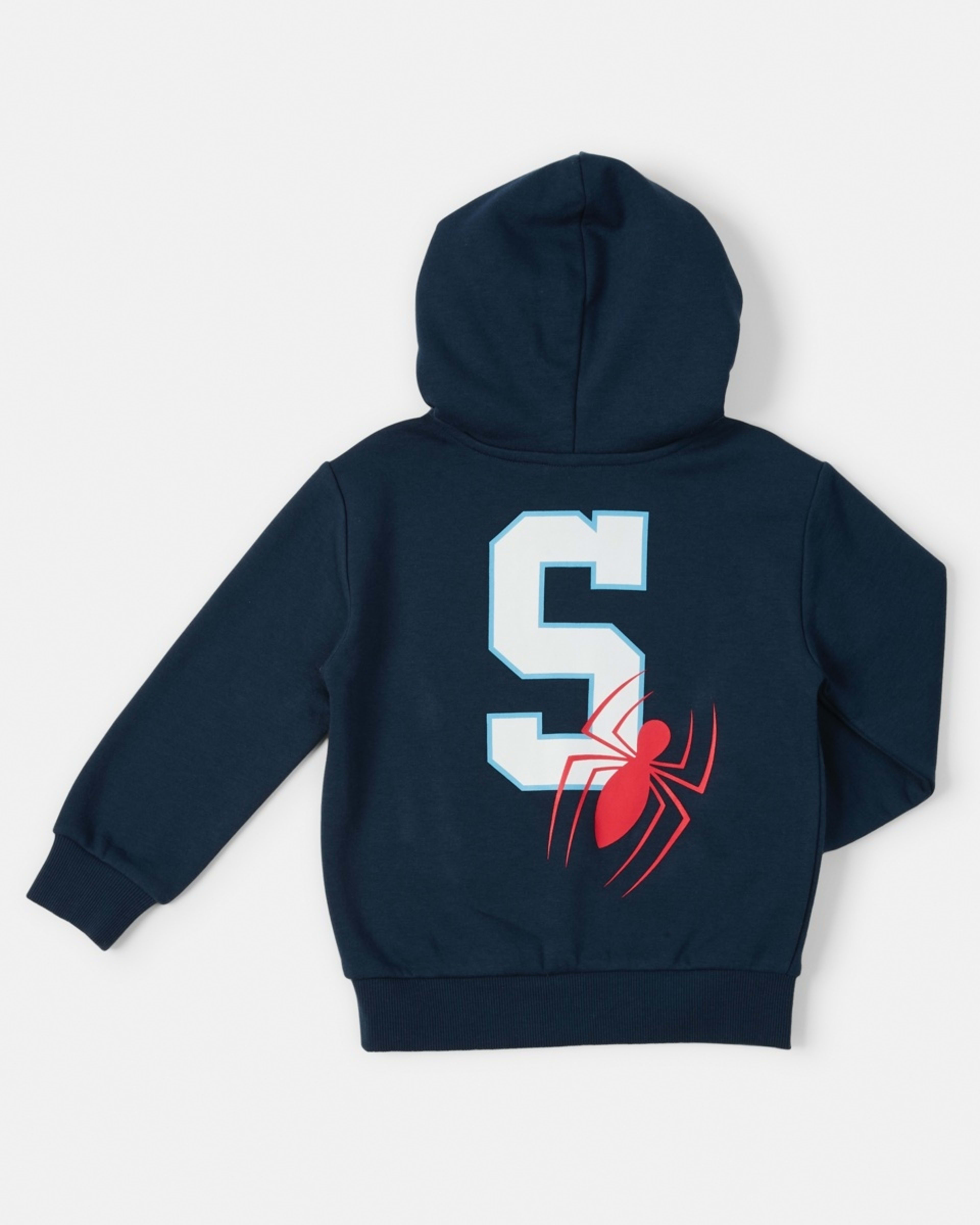 9 Spider-Man License Print Hoodie Spiderman Protector Of Ny, 9 of 9