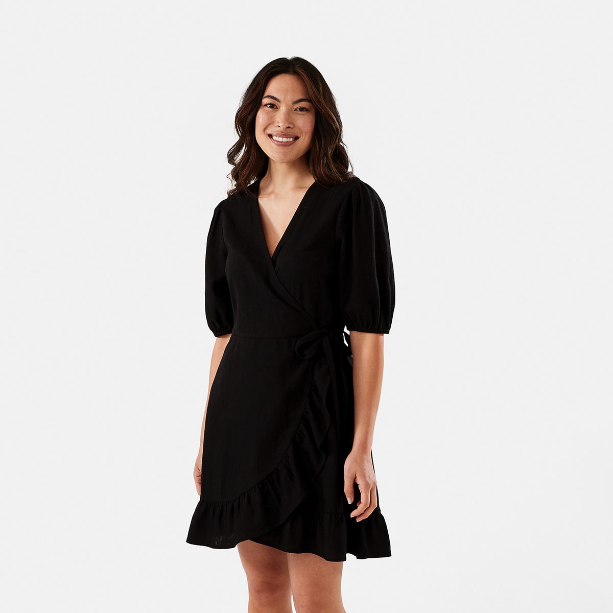 Kmart long outlet sleeve wrap dress