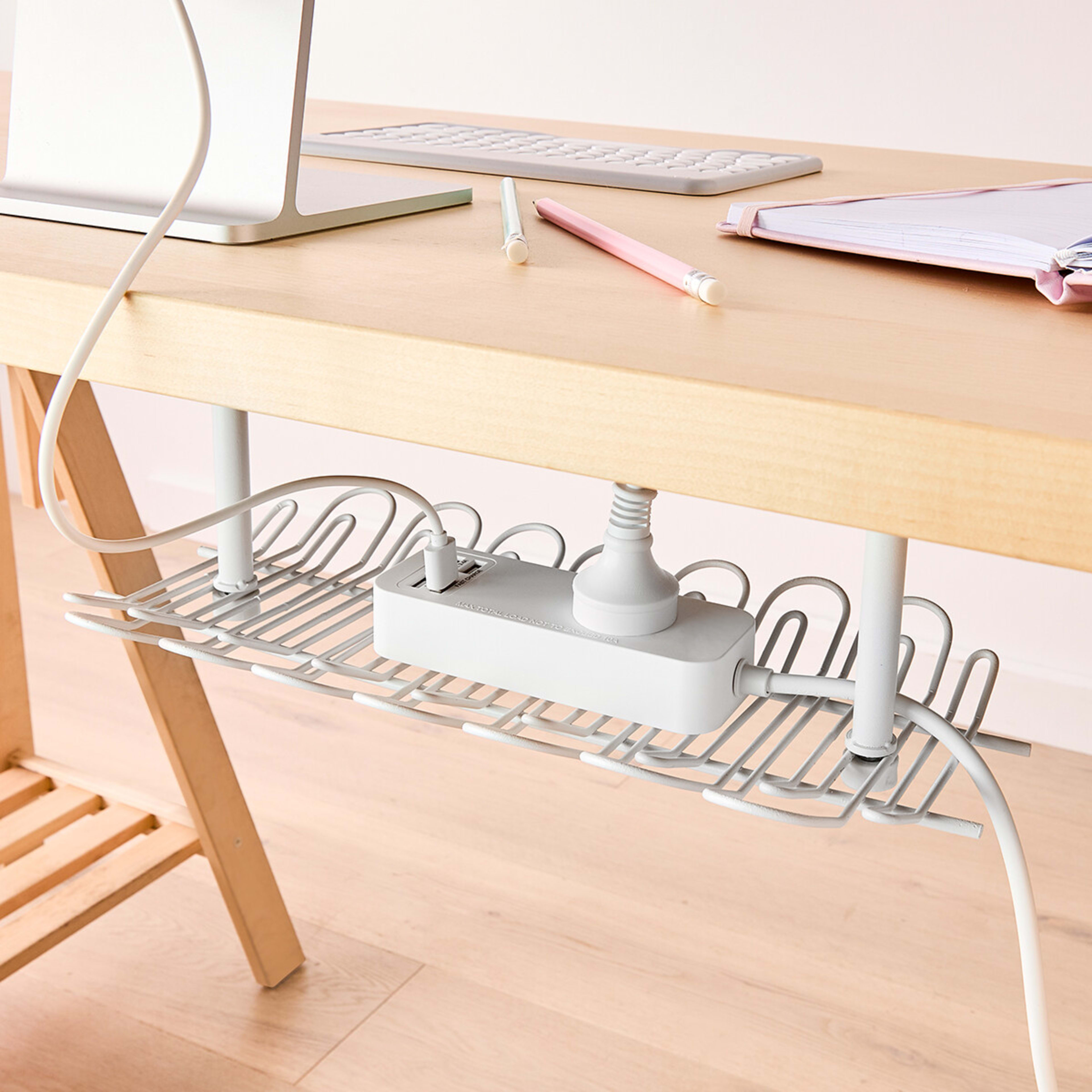 1 Underdesk Cable Rack, 1 of 8