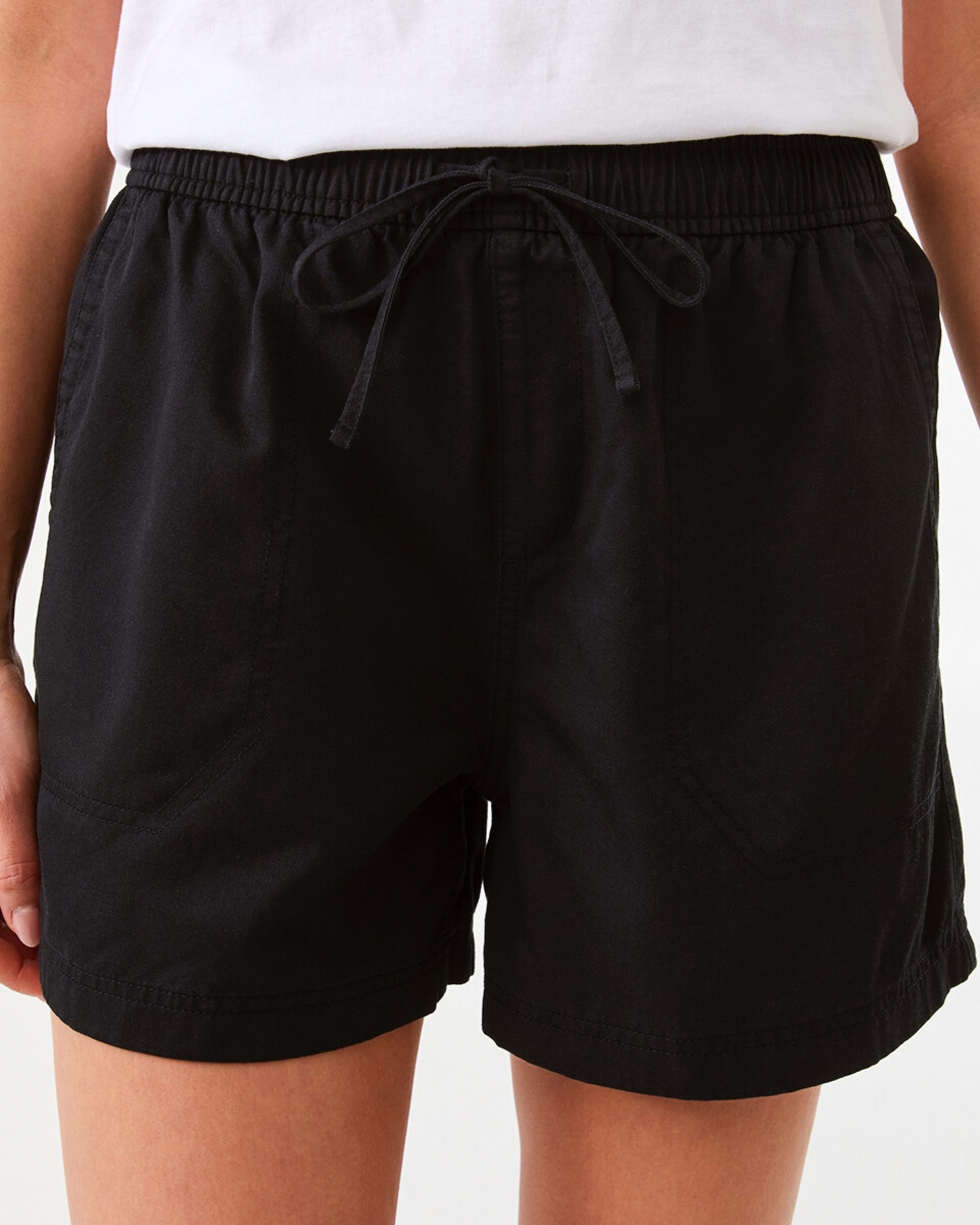 1 Soft Cargo Shorts Black, 1 of 6