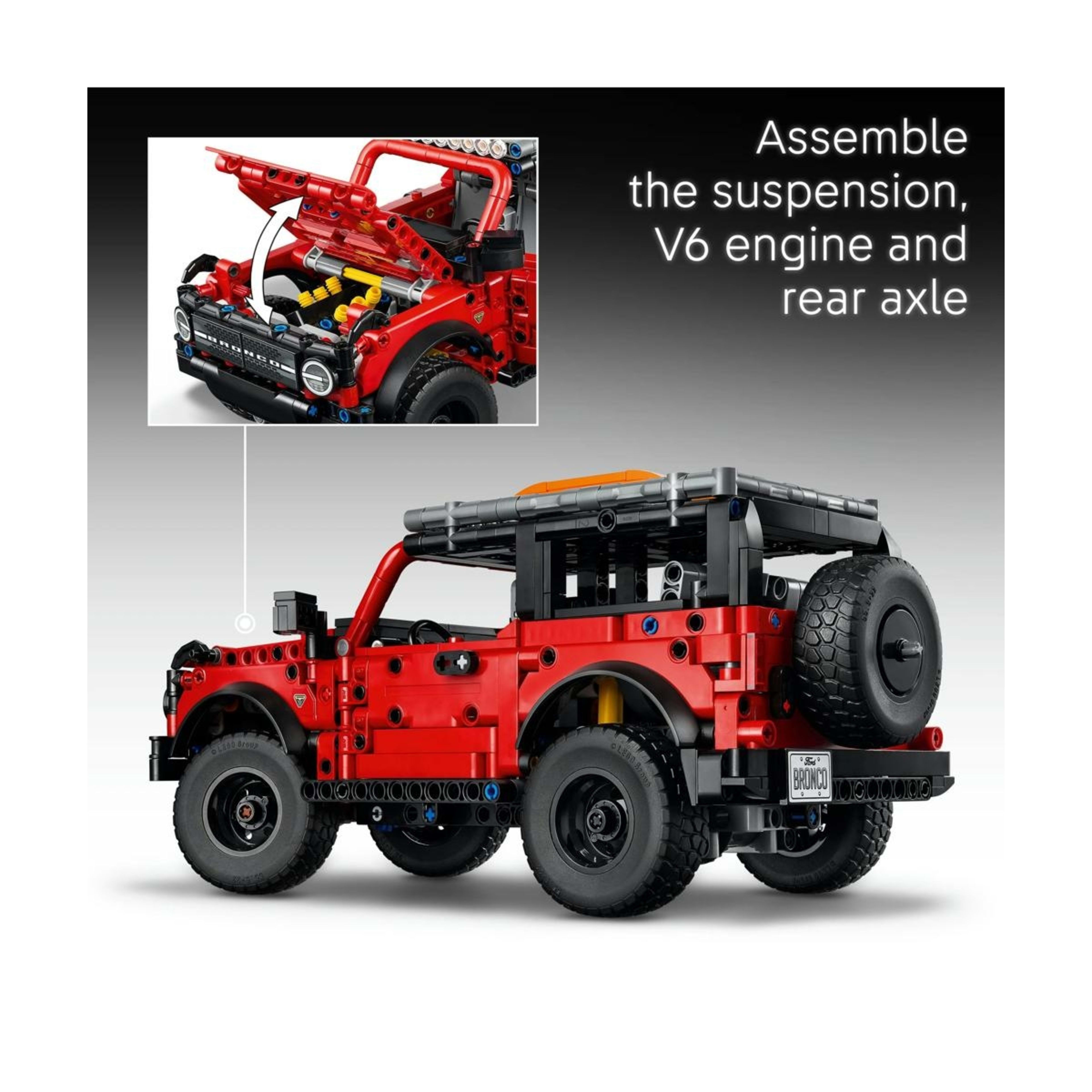 4 LEGO Technic Ford Bronco SUV 42213, 4 of 10