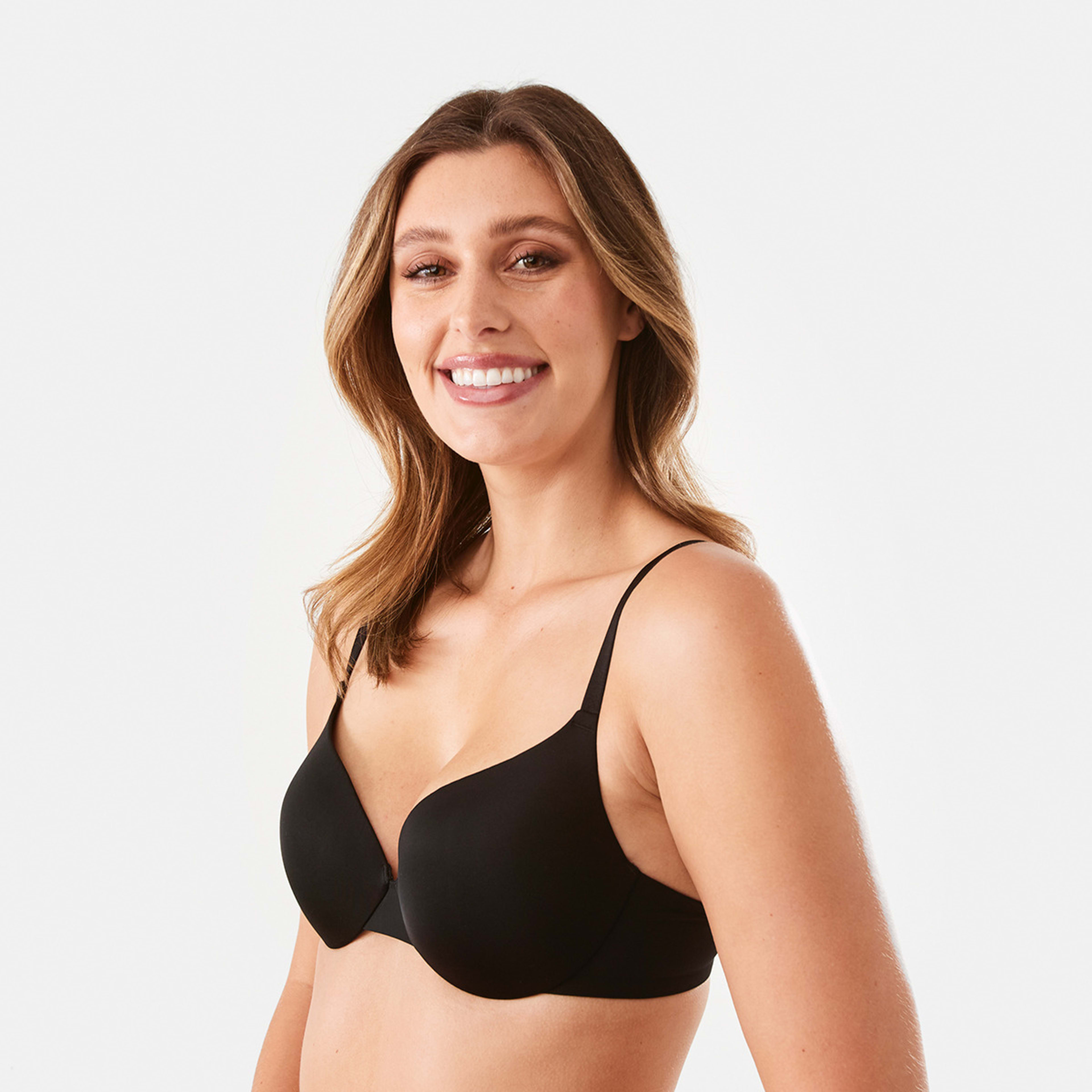 6 3 Pack Push-Up Bra Al Wh Blk, 6 of 10