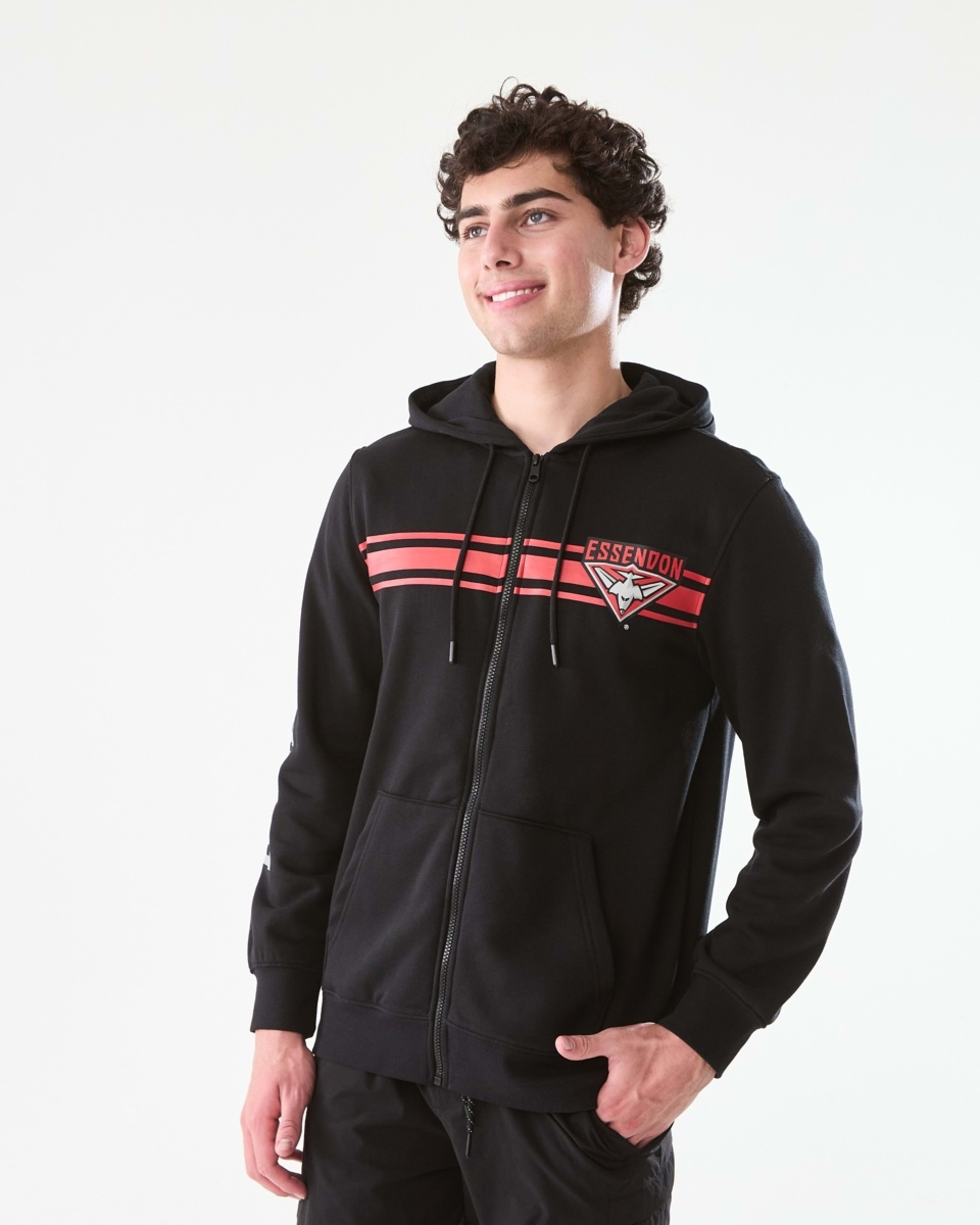4 Official AFL Adult Zip Through Hoodie Essendon, 4 of 9