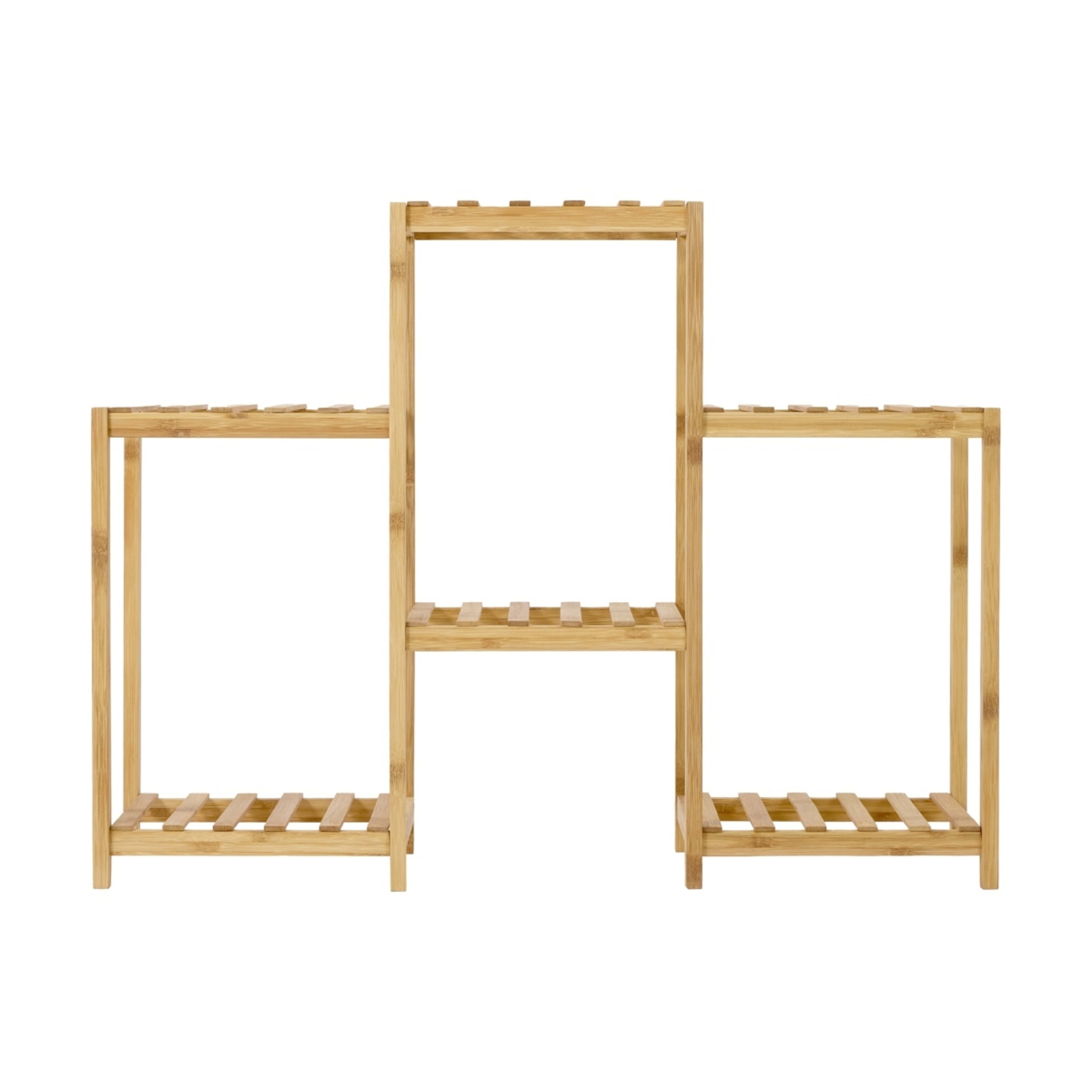 4 Bamboo Tier Plant Stand, 4 of 10