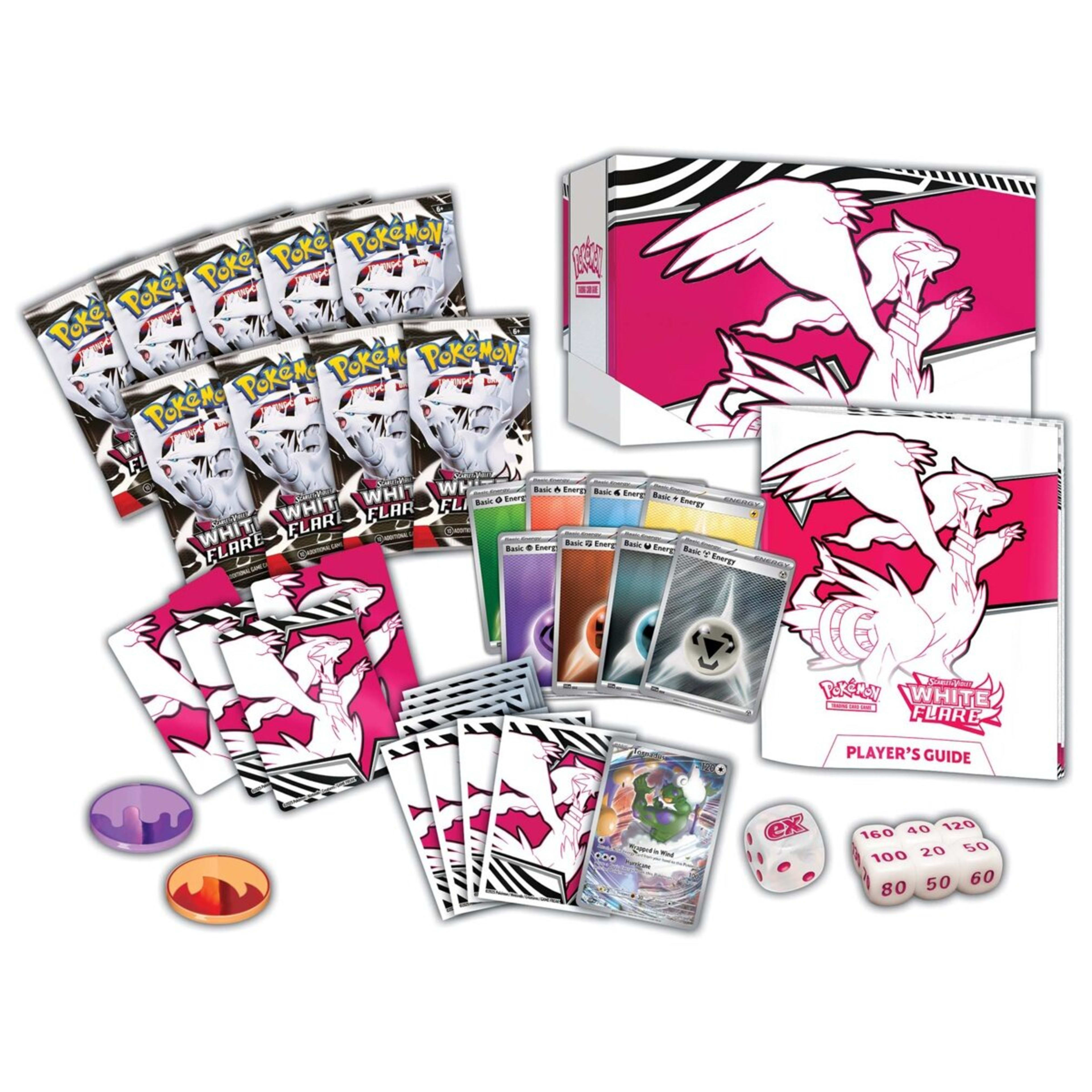 2 Pokemon Trading Card Game: Scarlet and Violet White Flare Elite Trainer Box, 2 of 6
