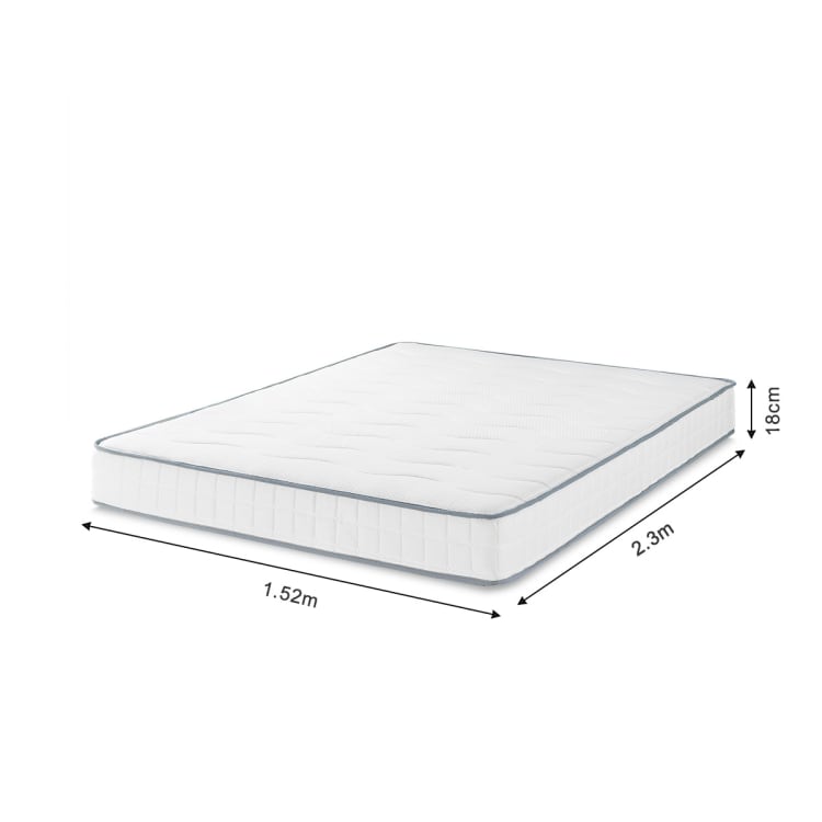 Queen Bed Bonnell Spring Viscolatex Memory Foam Mattress Kmart
