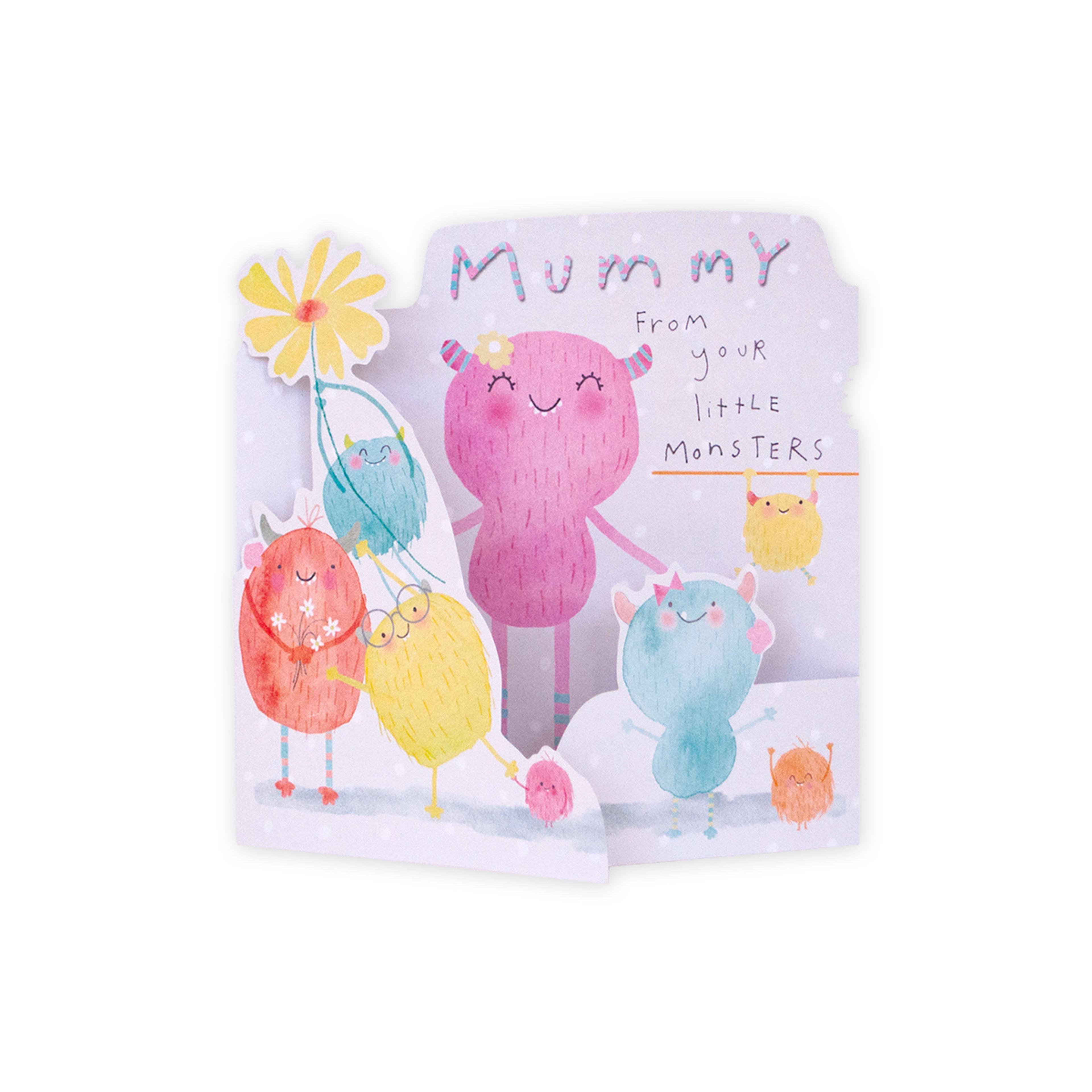 1 Hallmark Mother's Day Card - Little Monsters, 1 of 2