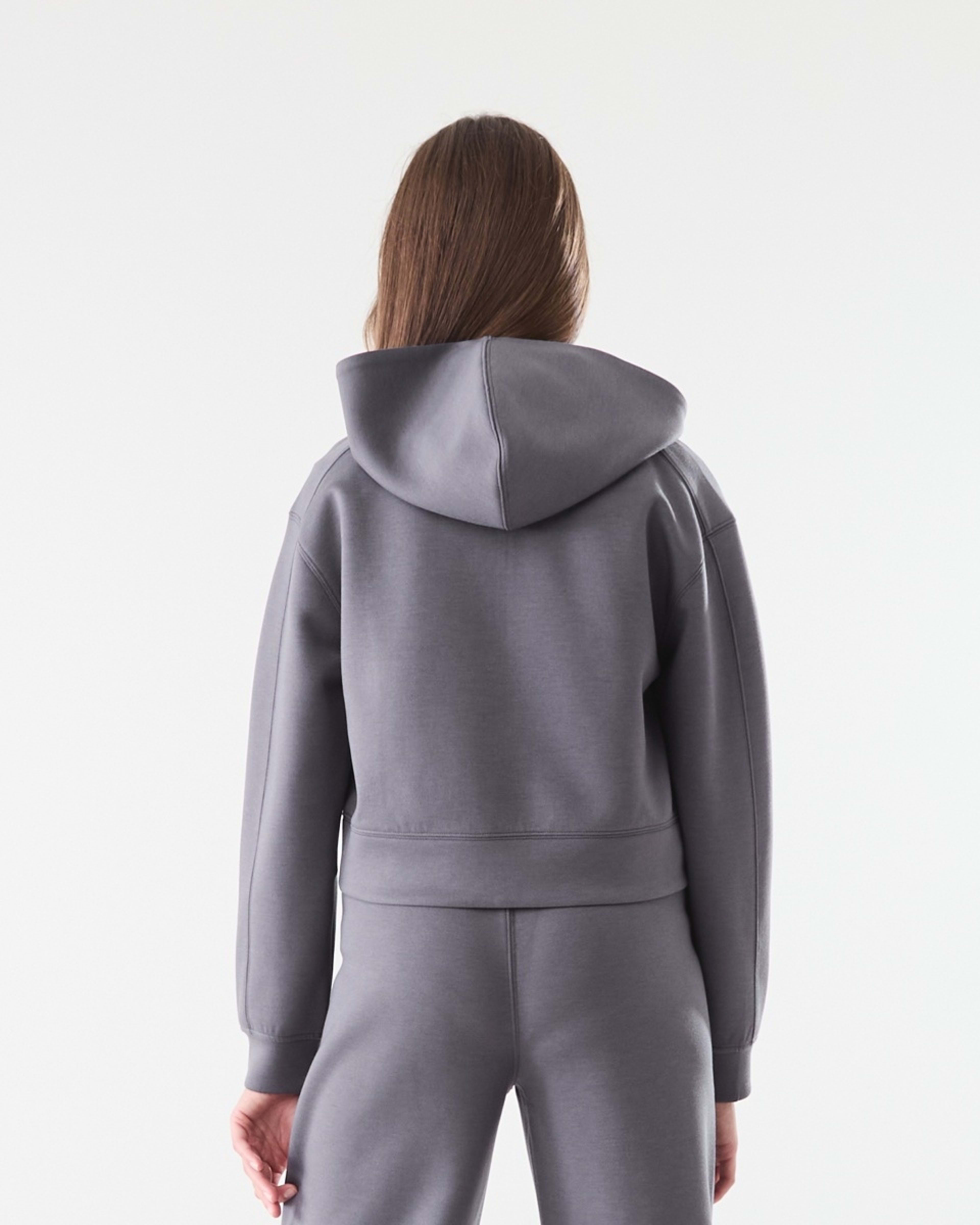 2 Scuba Zip Thru Hoodie Scuba Grey, 2 of 7