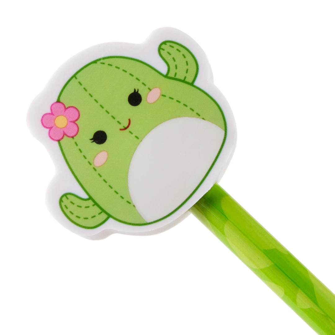 12 Piece Original Squishmallows Pencil and Eraser Set Kmart