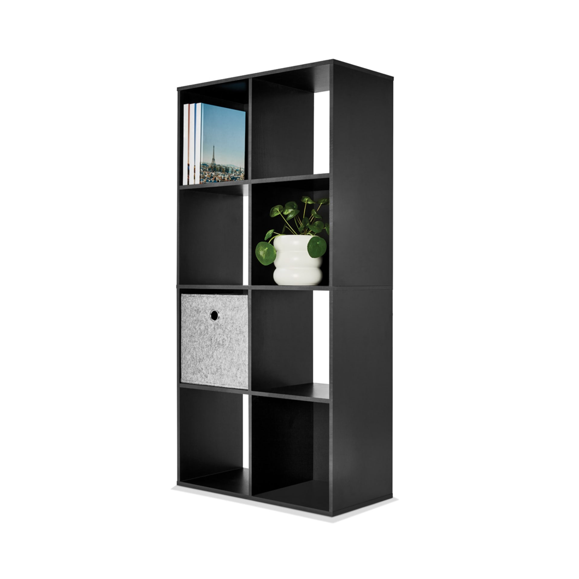 8 Cube Unit Black Kmart