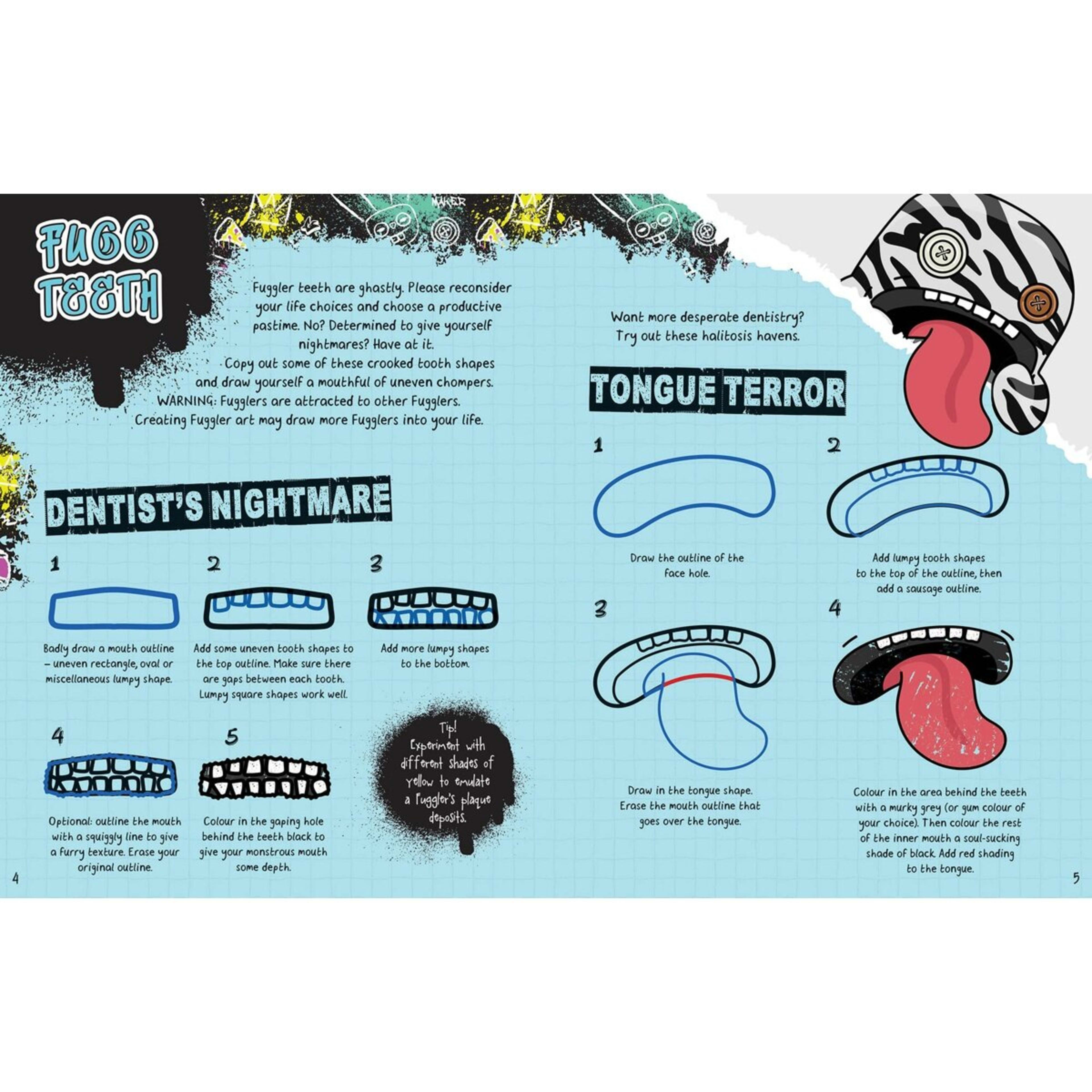 3 How To Draw a Fuggler - Book, 3 of 4