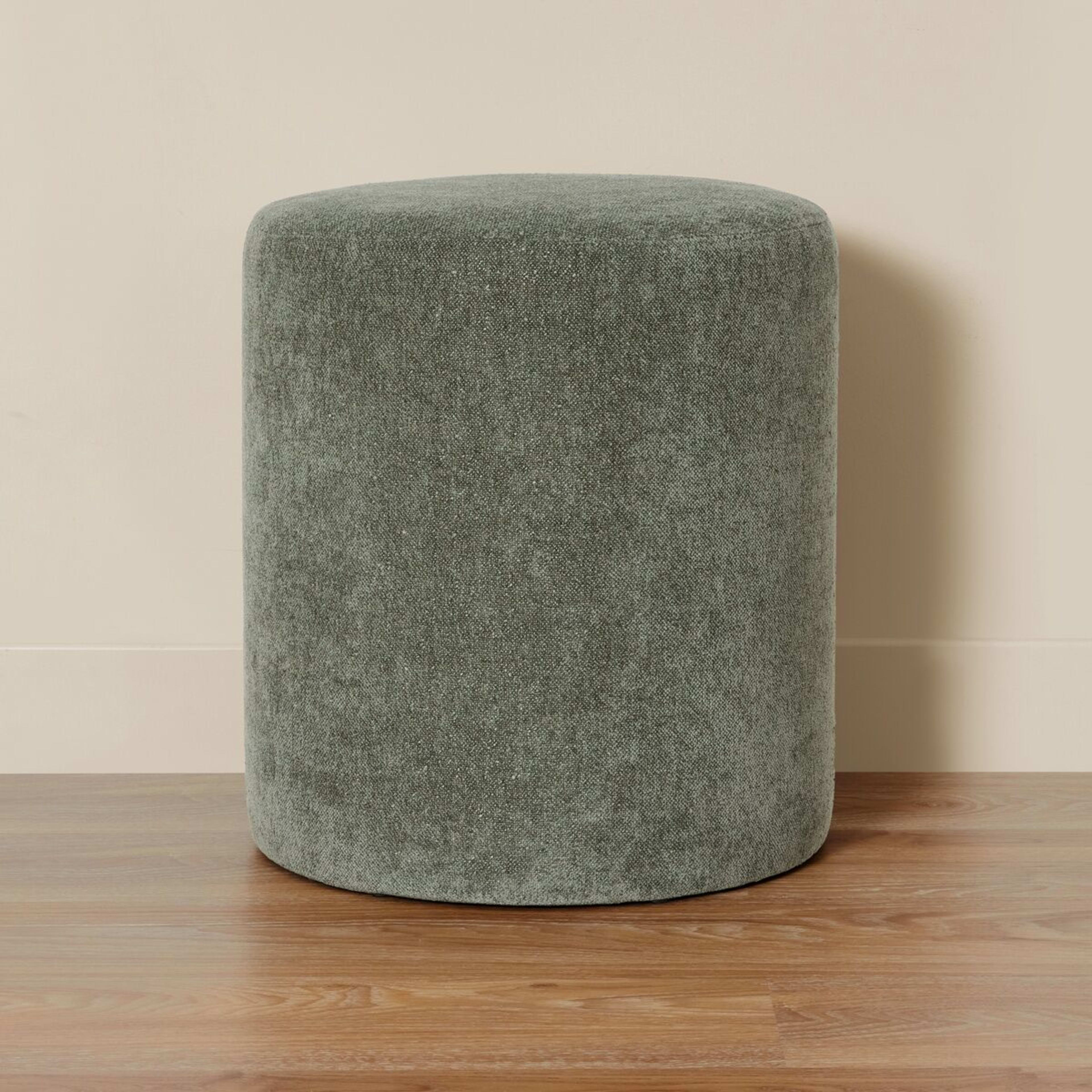2 Chenille Ottoman, 2 of 5