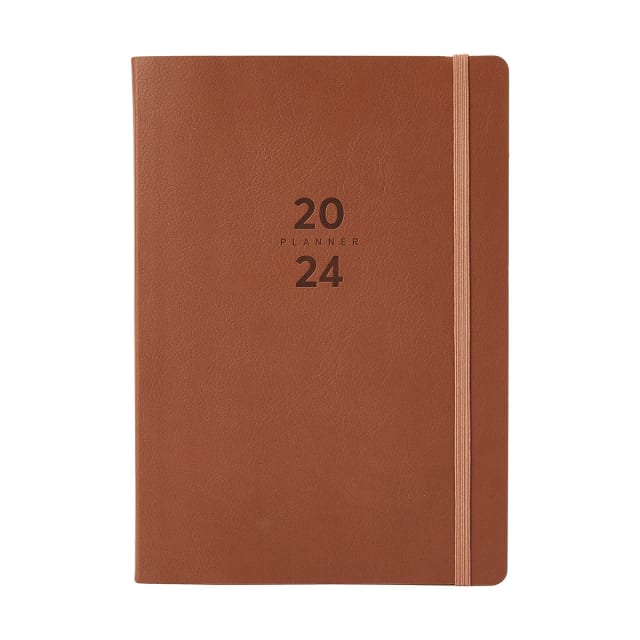 2024 Weekly Planner Tan Kmart