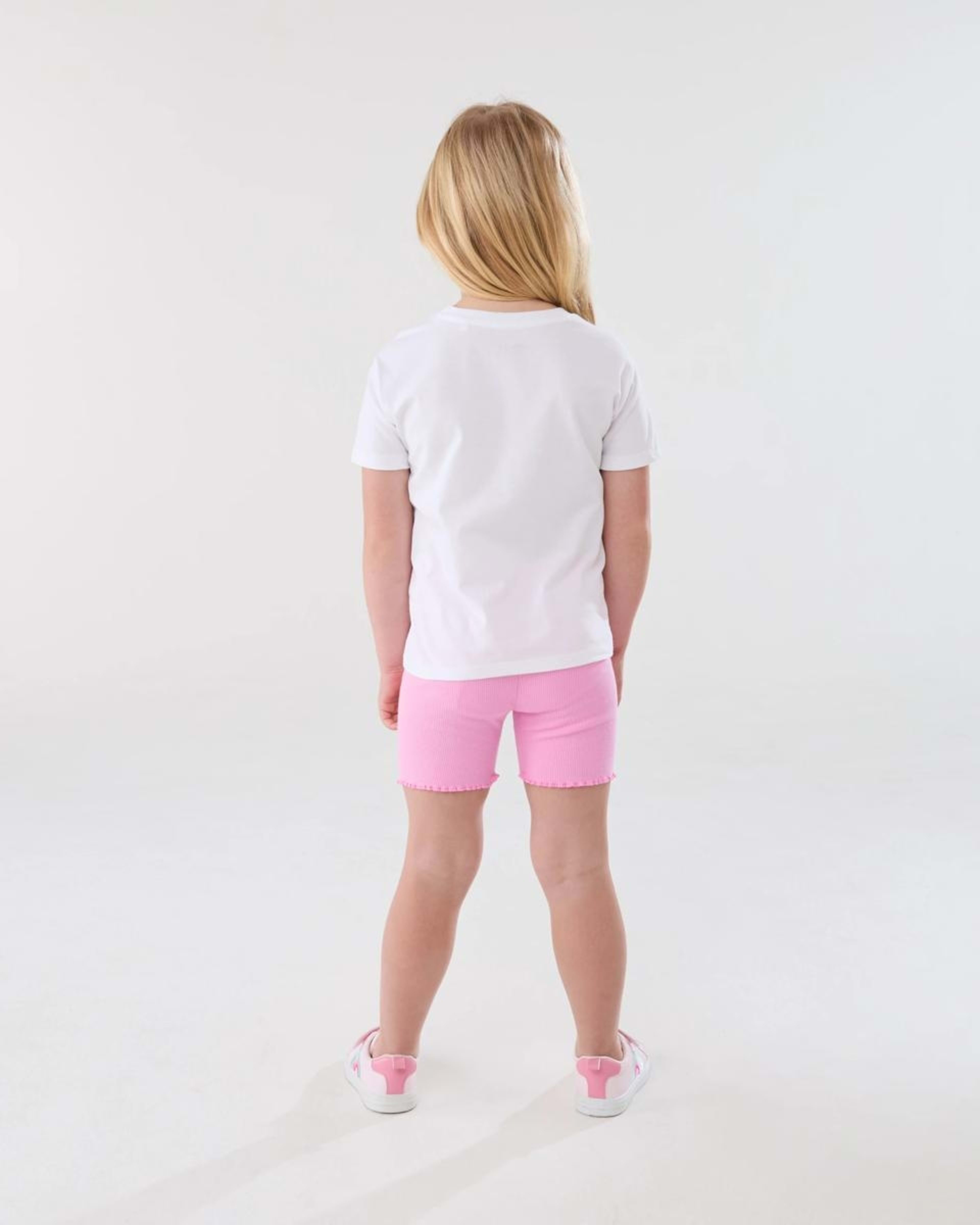 5 Printed Rib Bike Shorts PRISMATIC PINK, 5 of 5