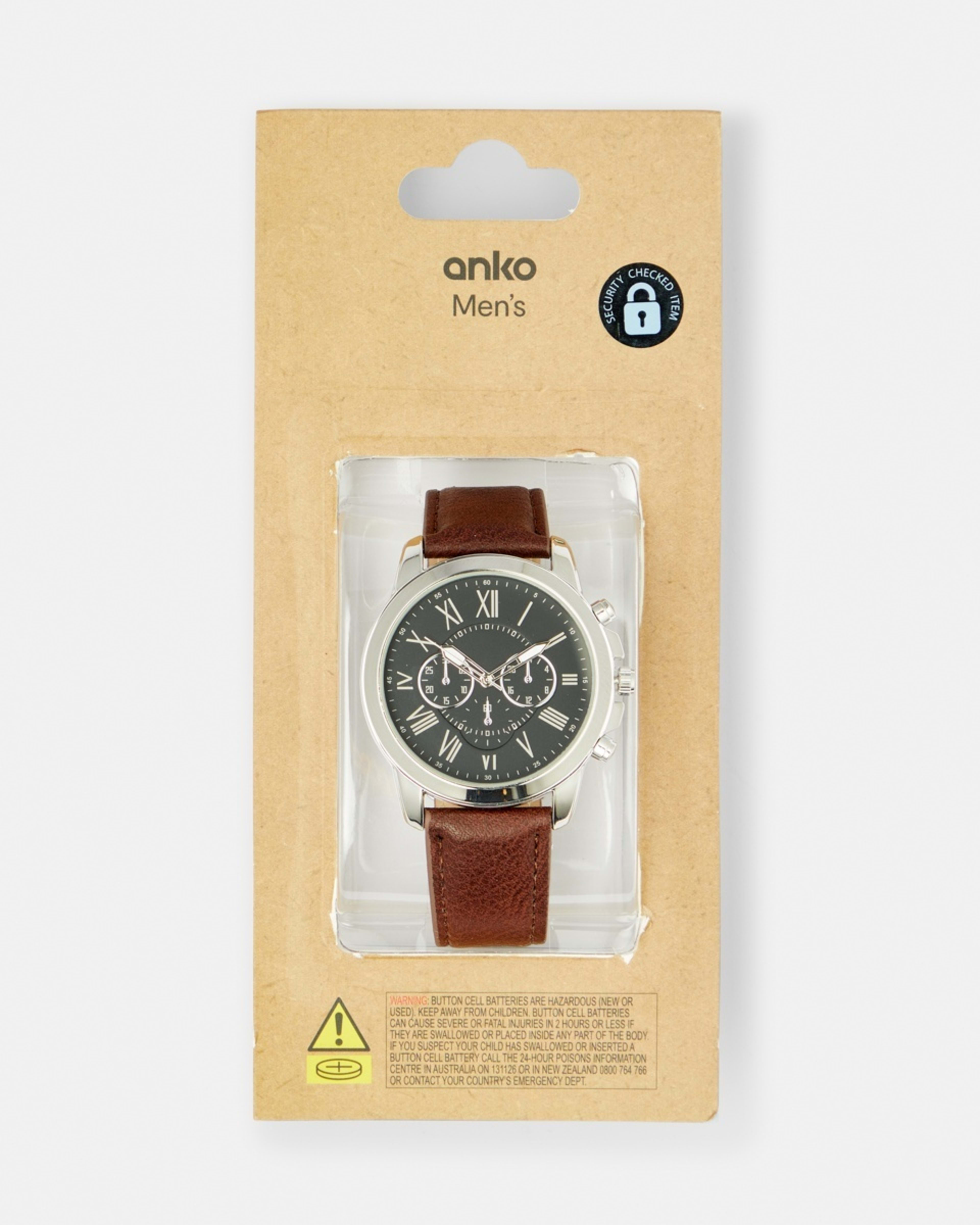5 Classic Chrono Watch - Brown BROWN, 5 of 6