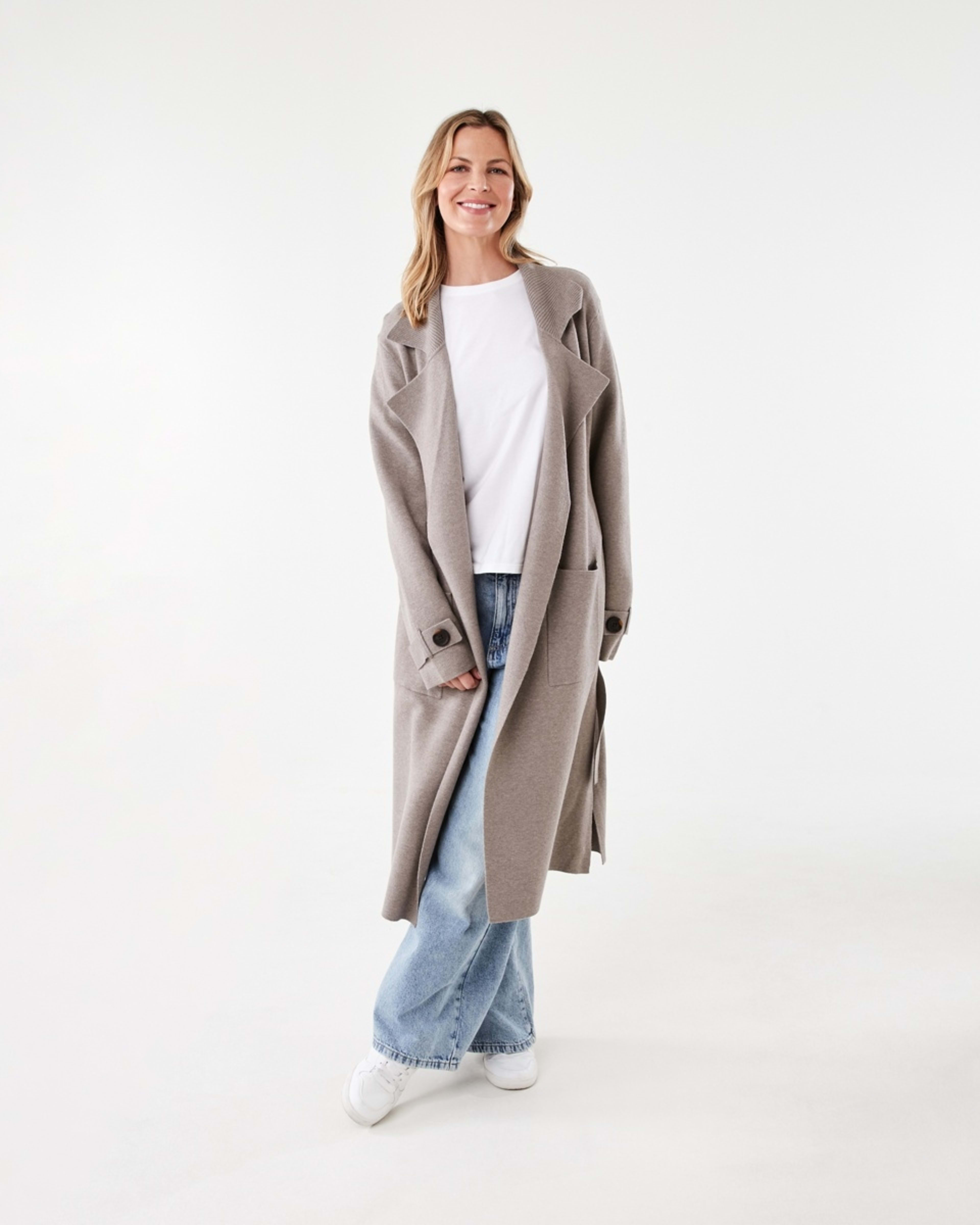 1 Trench Coatigan Satellite