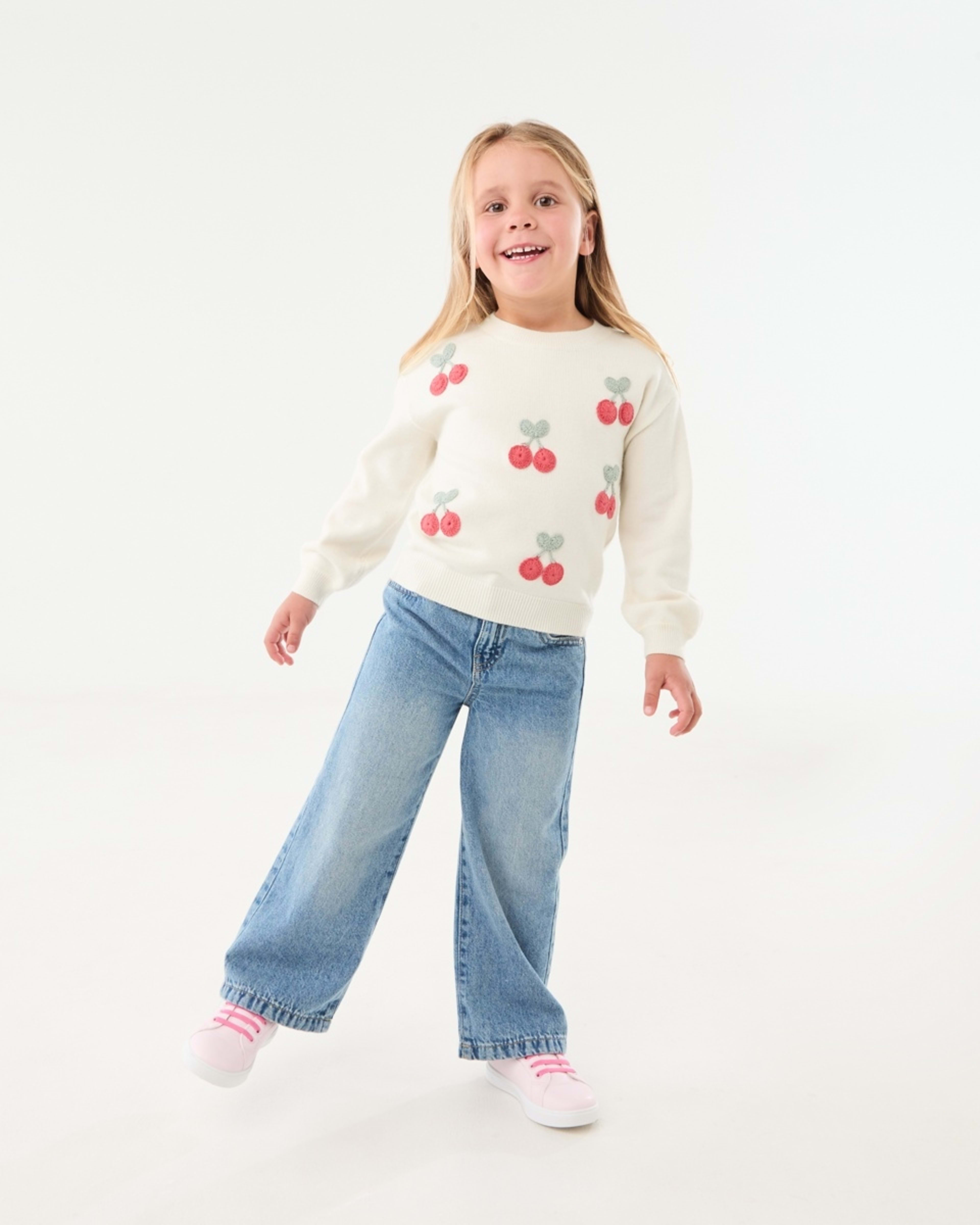 5 Knit Jumper Cherry Knit Pristine, 5 of 8