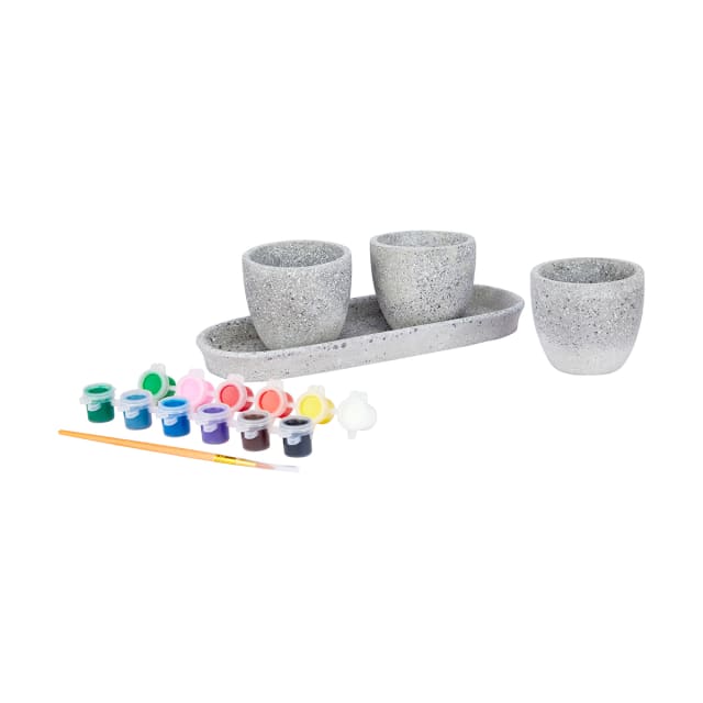 Paint Your Own Flower Pots Kit Kmart