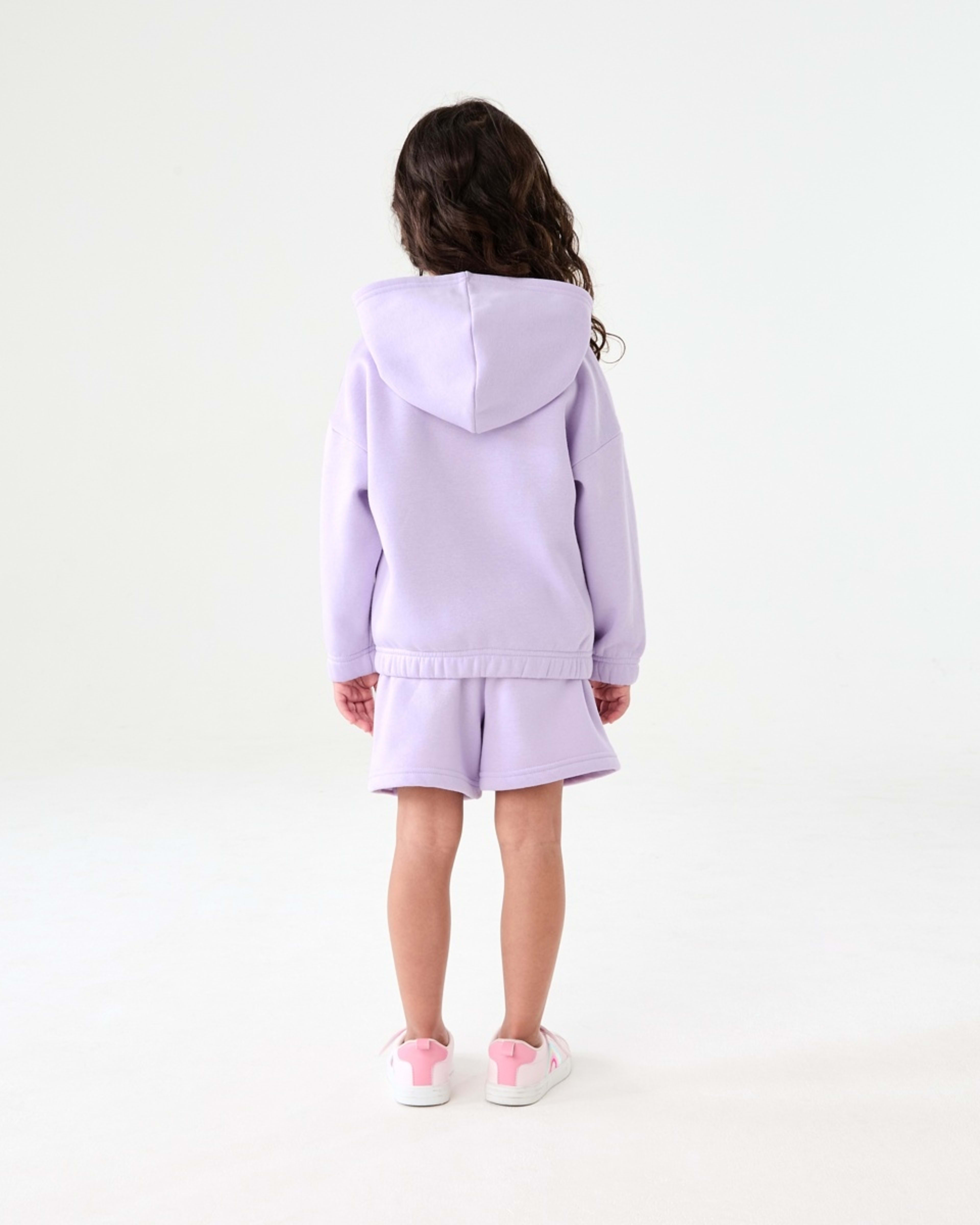 7 Fleece Shorts PASTEL LILAC, 7 of 7