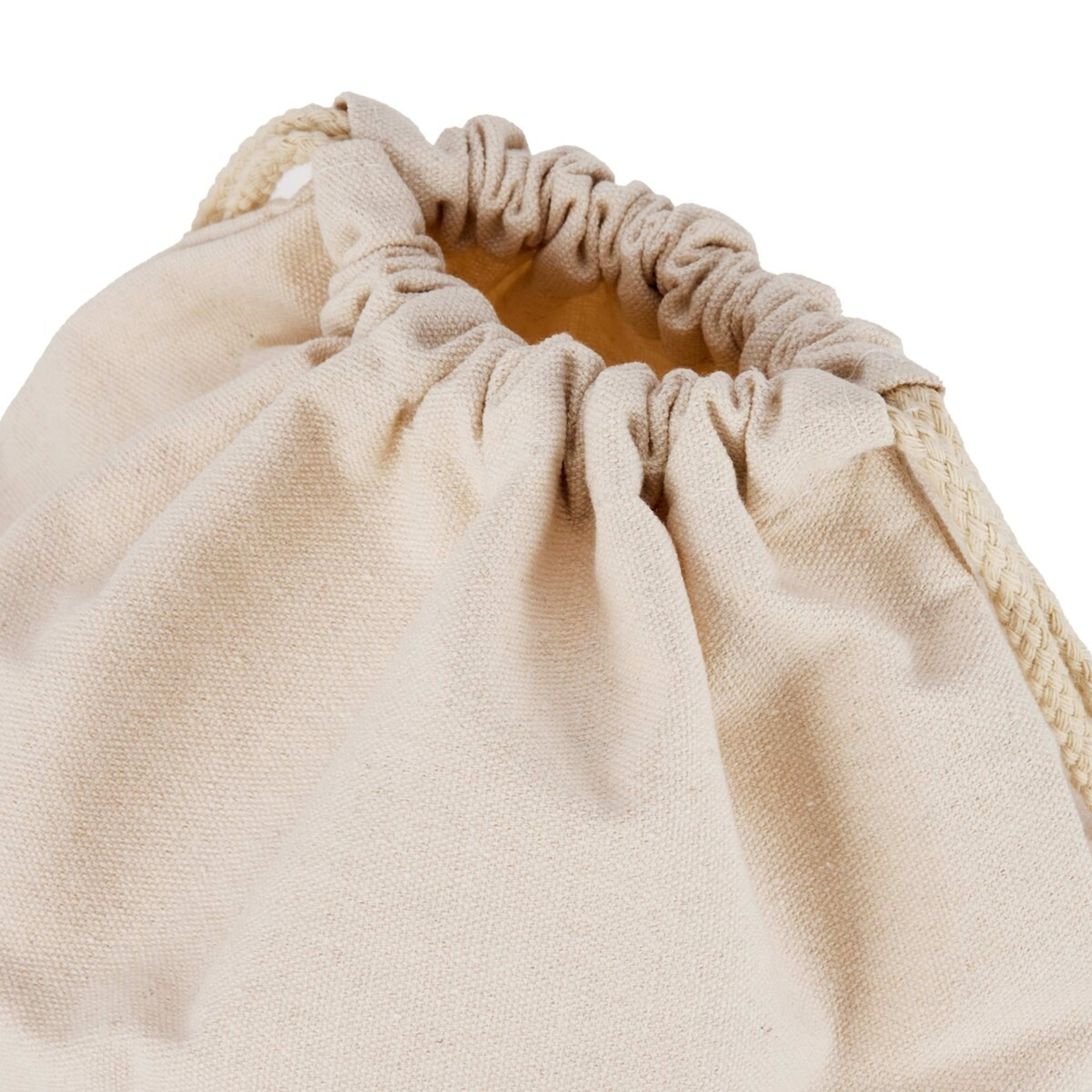 4 Polyester Canvas Drawstring Bag, 4 of 6
