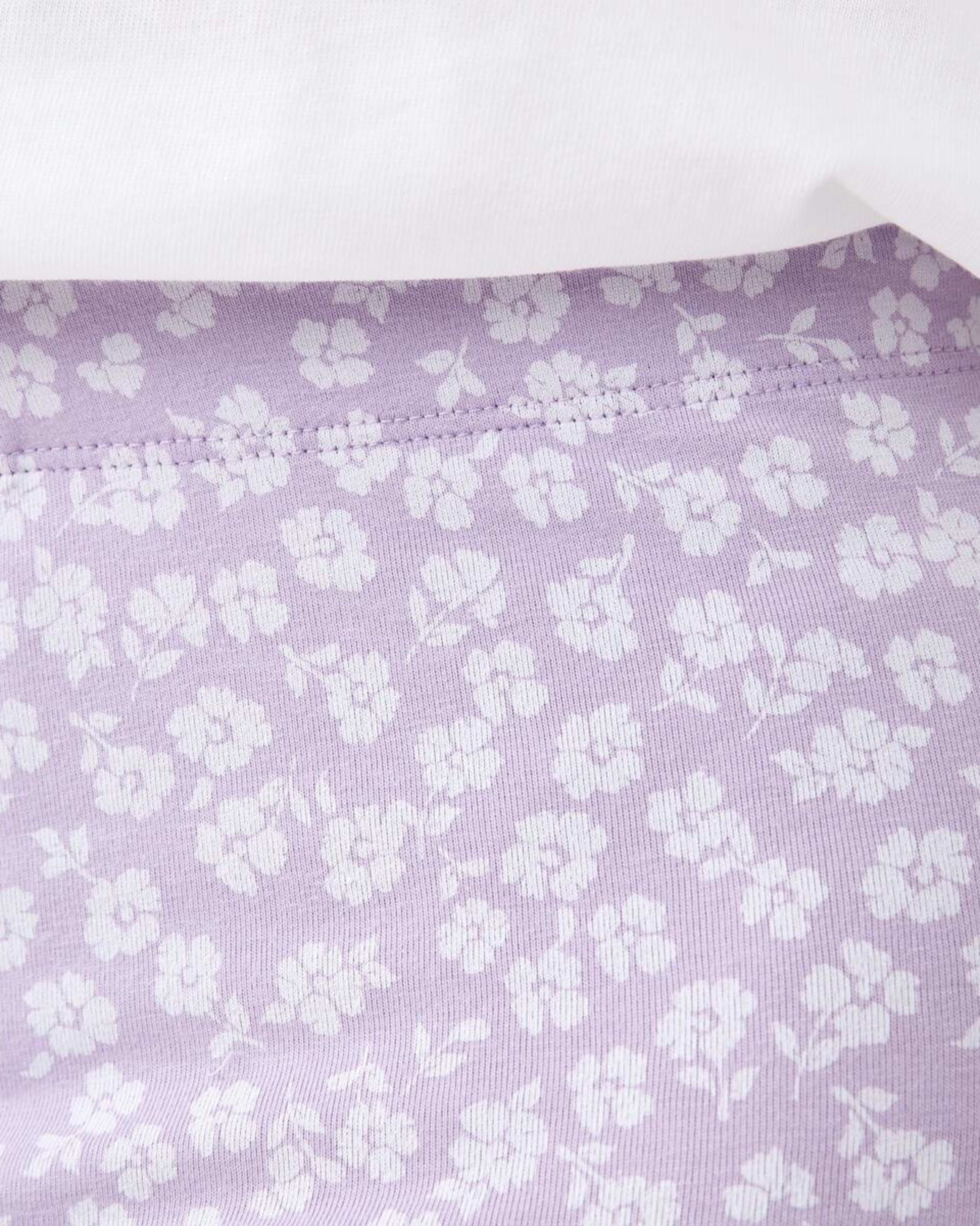 3 Print Bike Shorts BLOSSOM FIELD PASTEL LILAC, 3 of 5