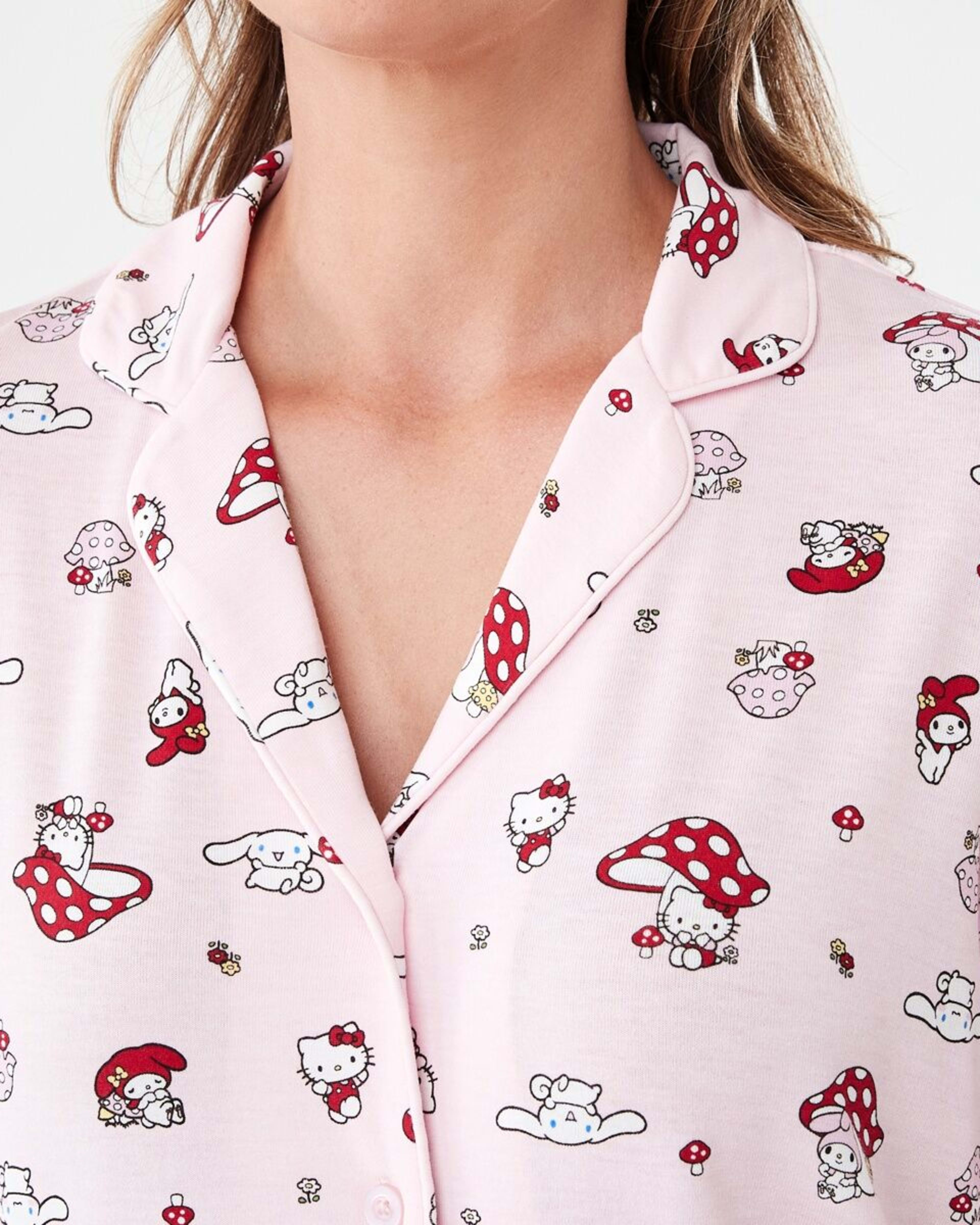 5 Hello Kitty License Long Sleeve Top and Pants Comfort Pyjama Set Hello Kit, 5 of 6