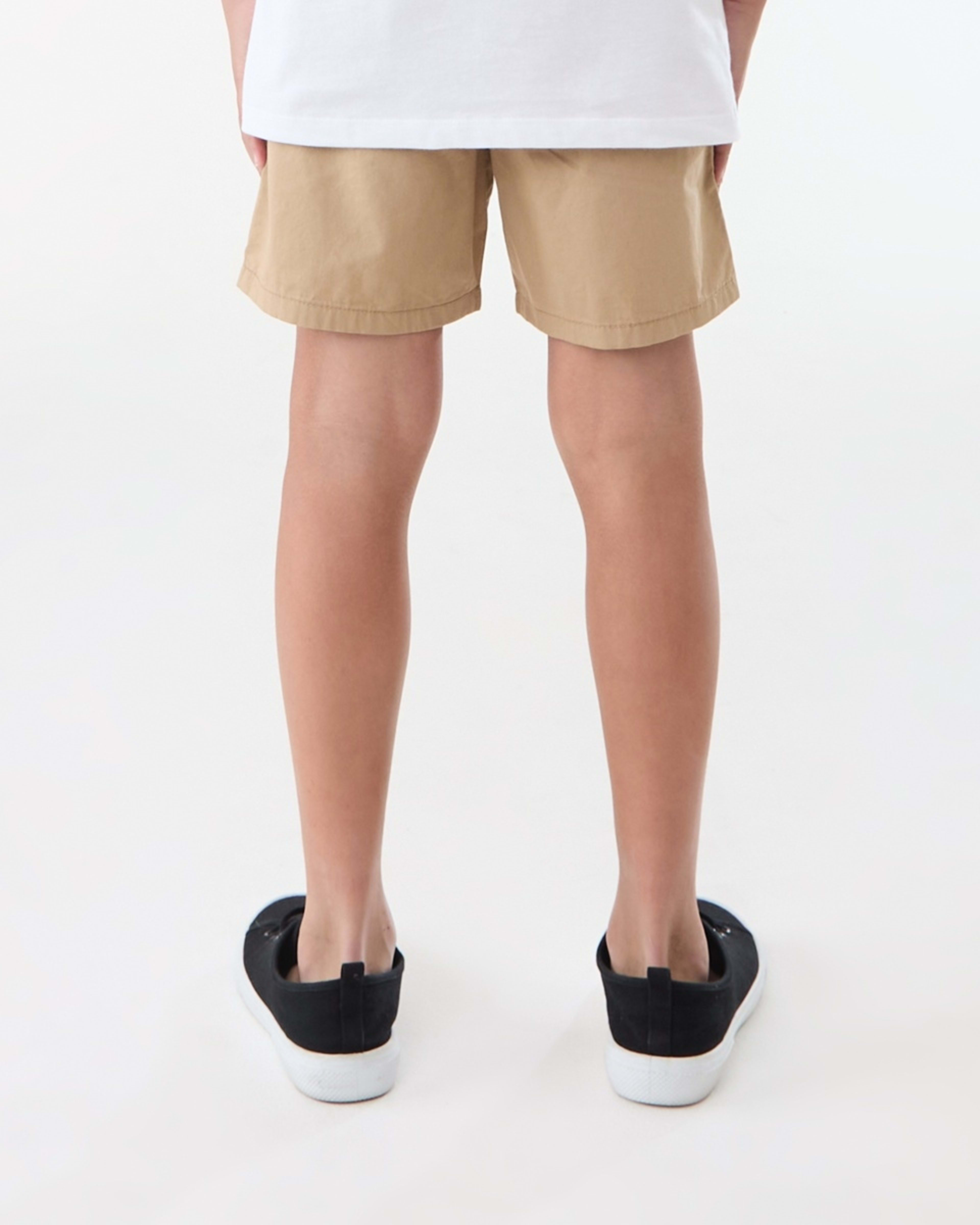 2 Pull On Twill Shorts CORNSTALK, 2 of 6
