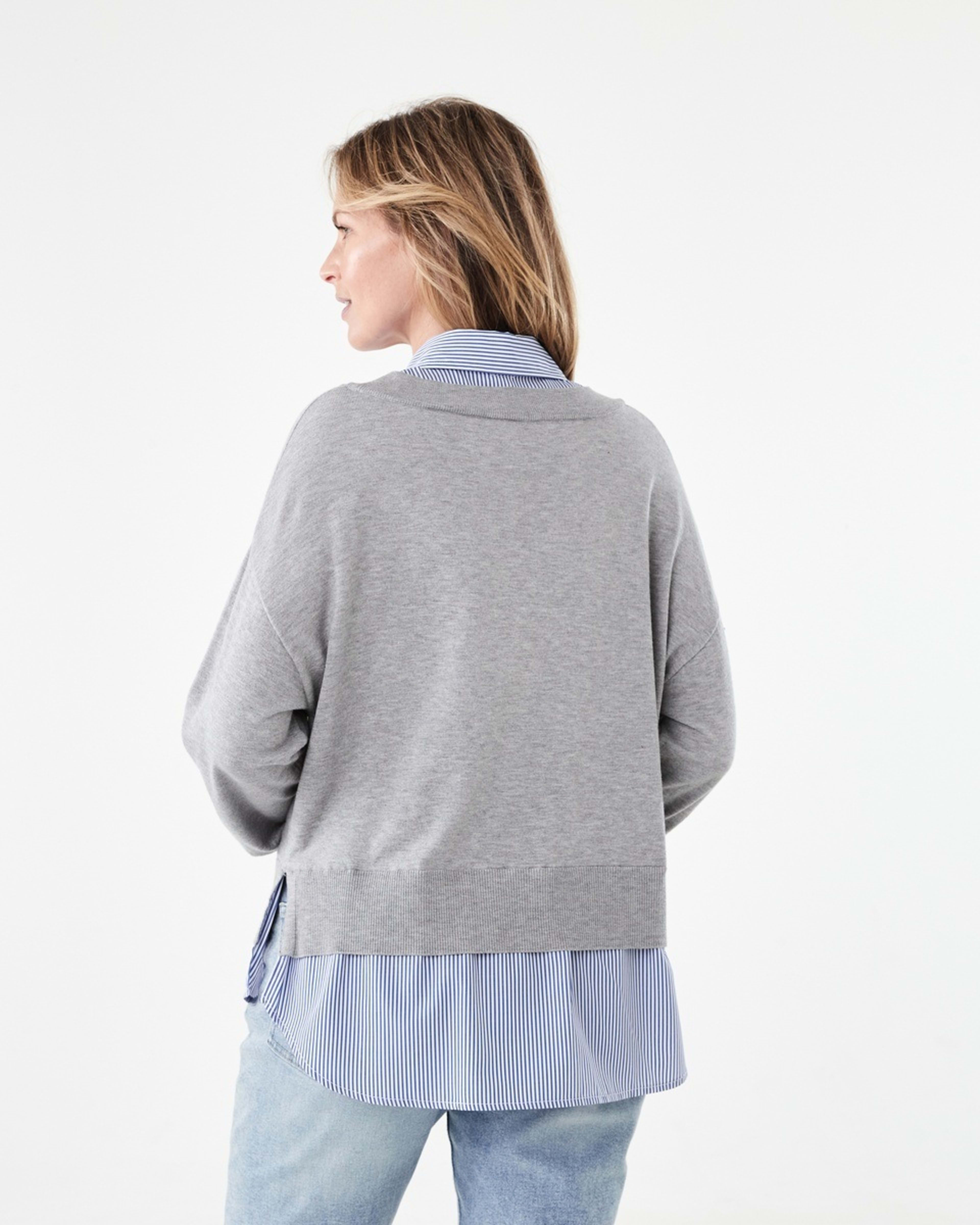 3 Twofer Jumper Grey Marle, 3 of 7