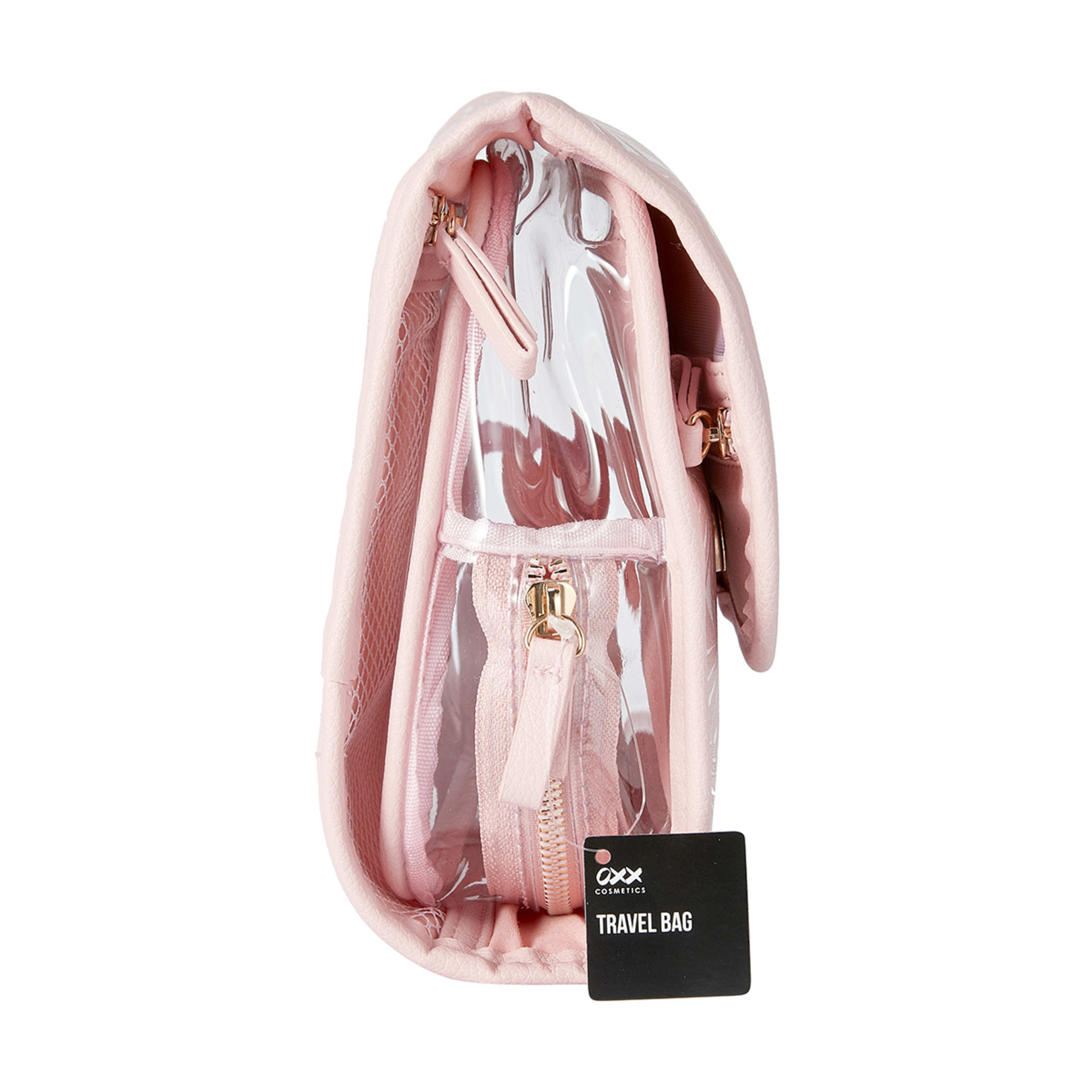 OXX Cosmetics Travel Bag - Pink - Kmart
