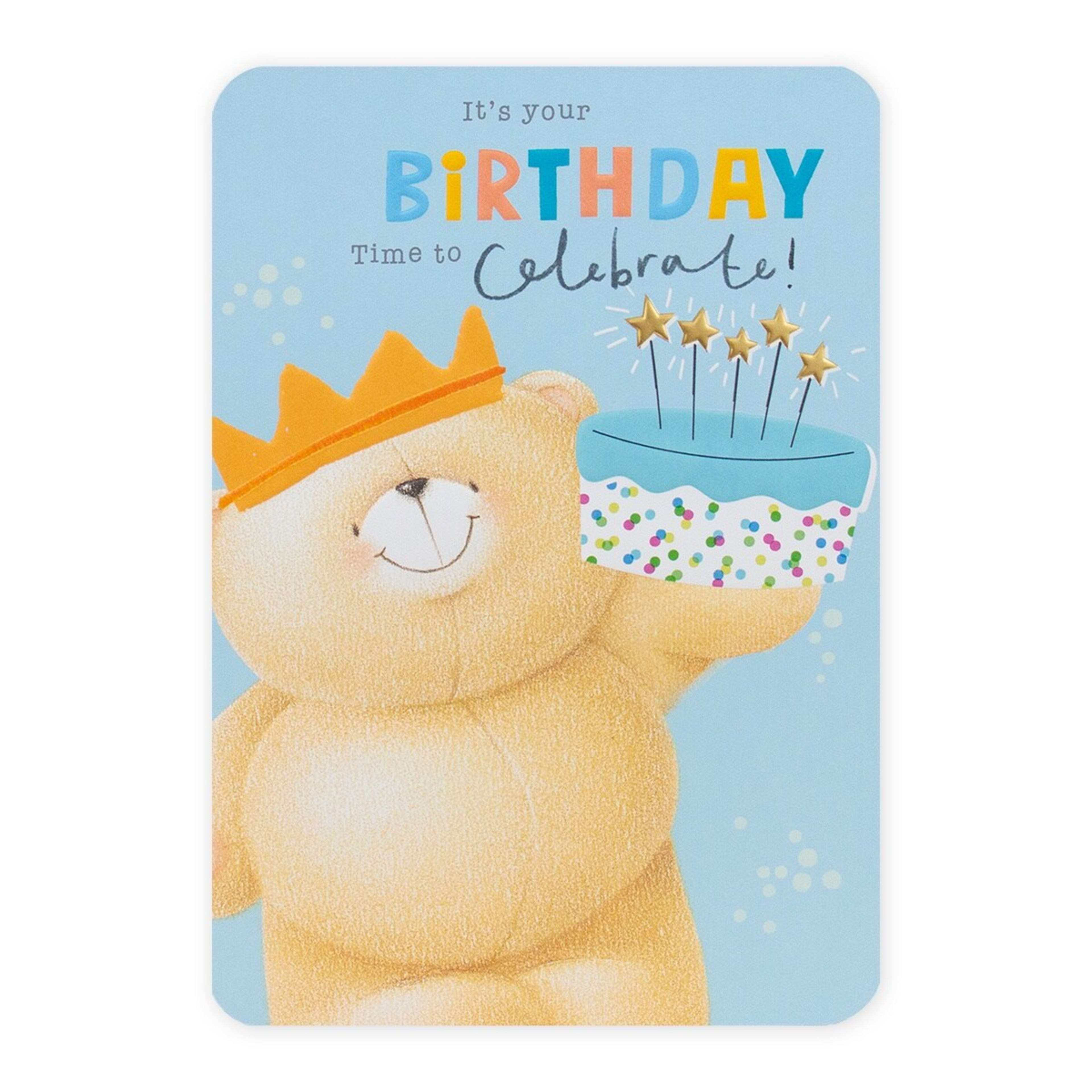 3 Hallmark Forever Friends Birthday Card - Time to Celebrate, 3 of 3