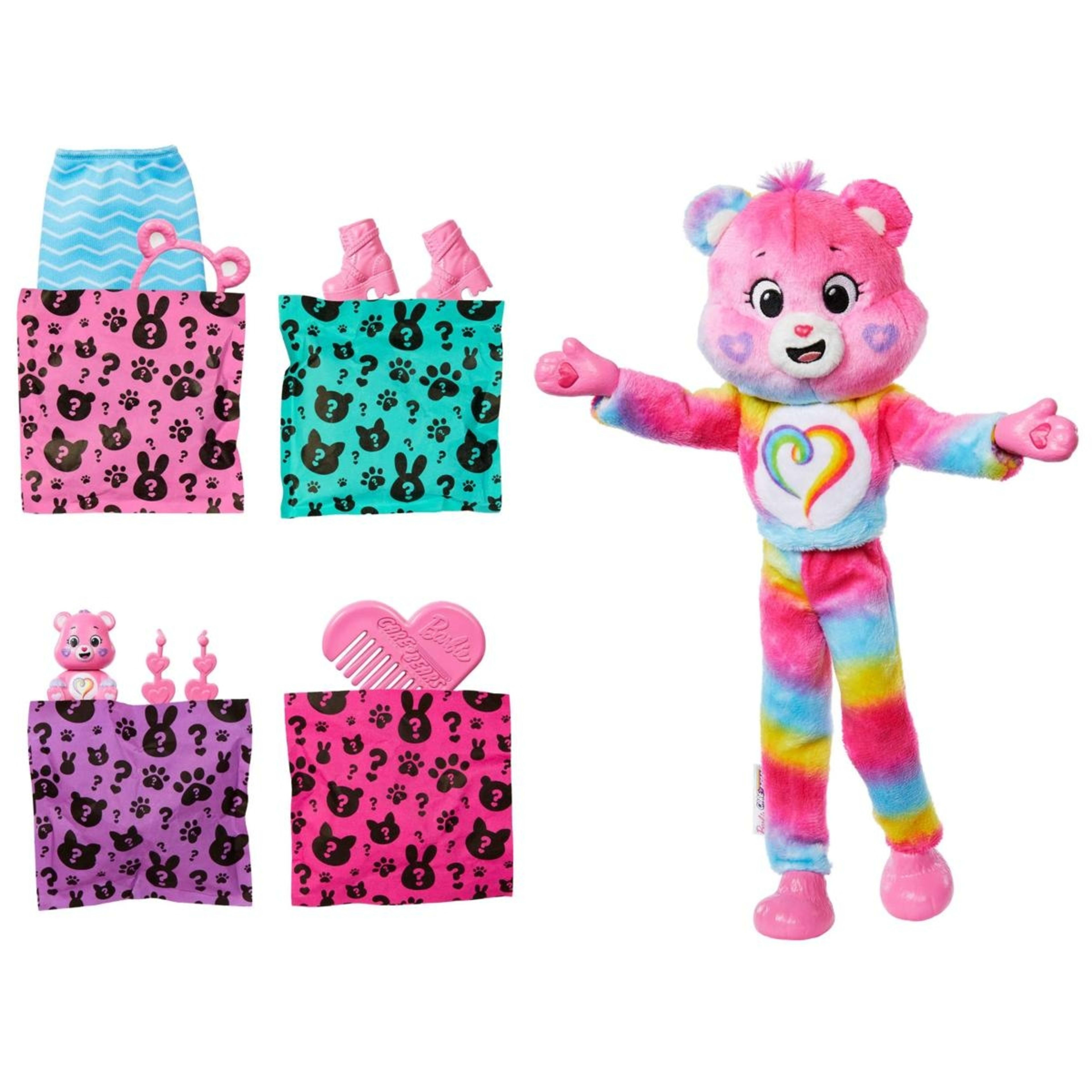 5 Barbie Cutie Reveal Care Bears Doll Playset - Assorted, 5 of 7