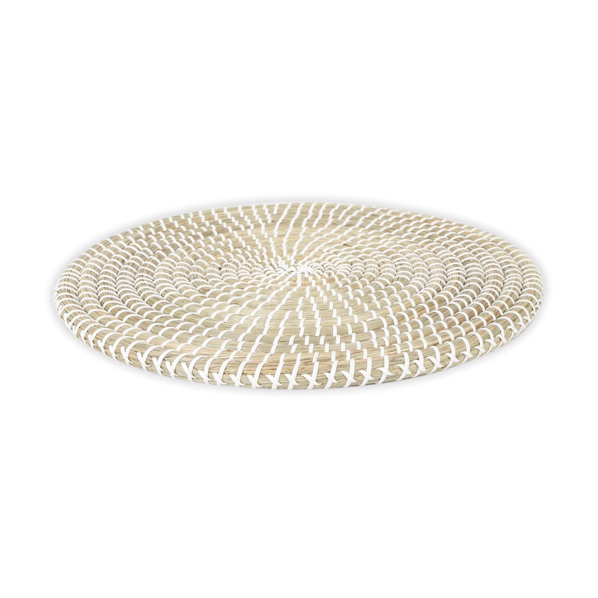 White Coil Round Placemat - Kmart NZ