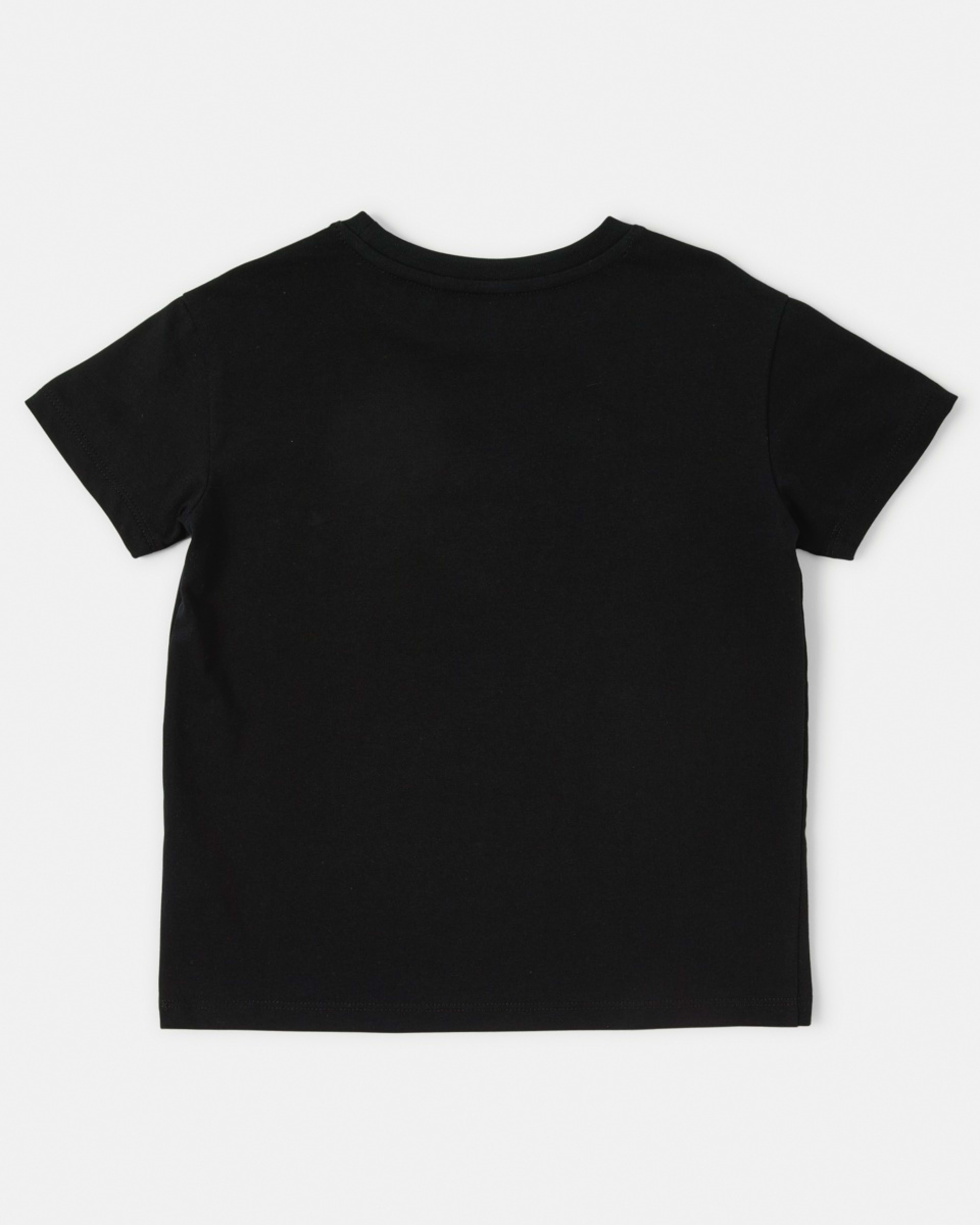8 Mirror Foil Print T-shirt Blk Soccr, 8 of 8