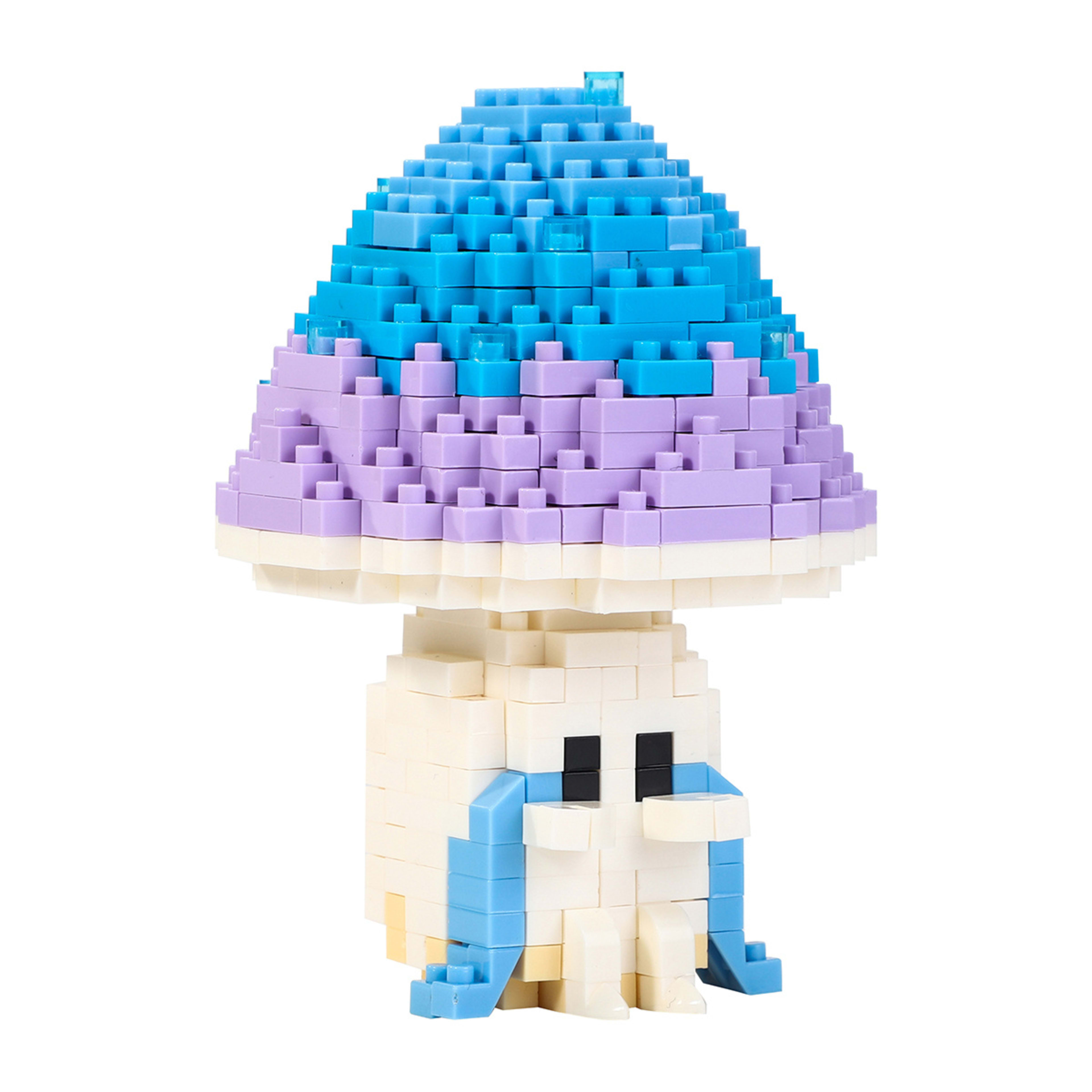 4 Mini Blocks Plant Series Mushroom Friends Playset - Assorted, 4 of 9