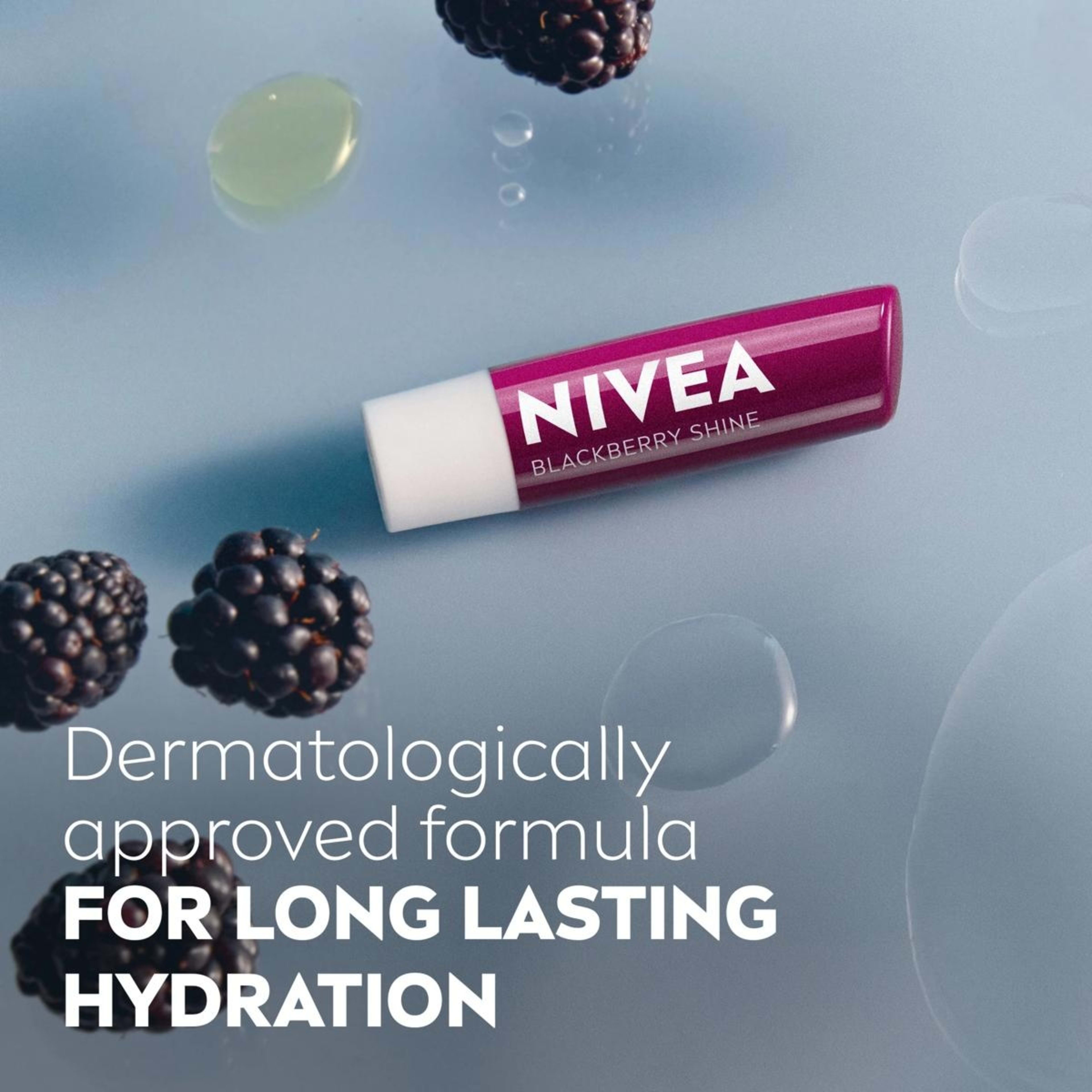 4 Nivea Blackberry Shine Caring Lip Balm, 4 of 7