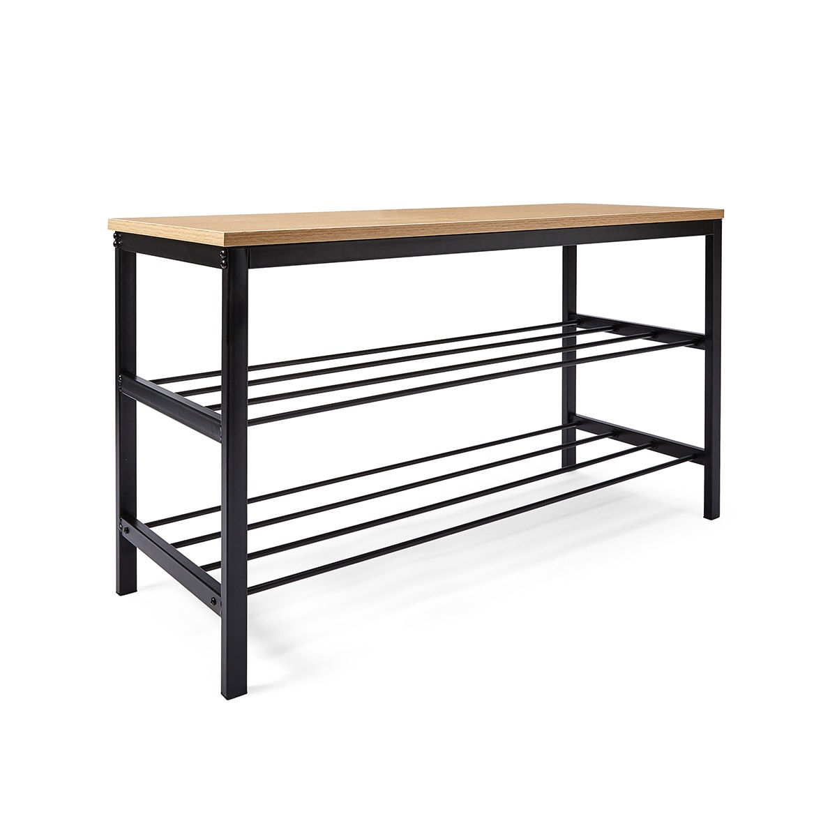 Black Shoe Storage Bench Kmart